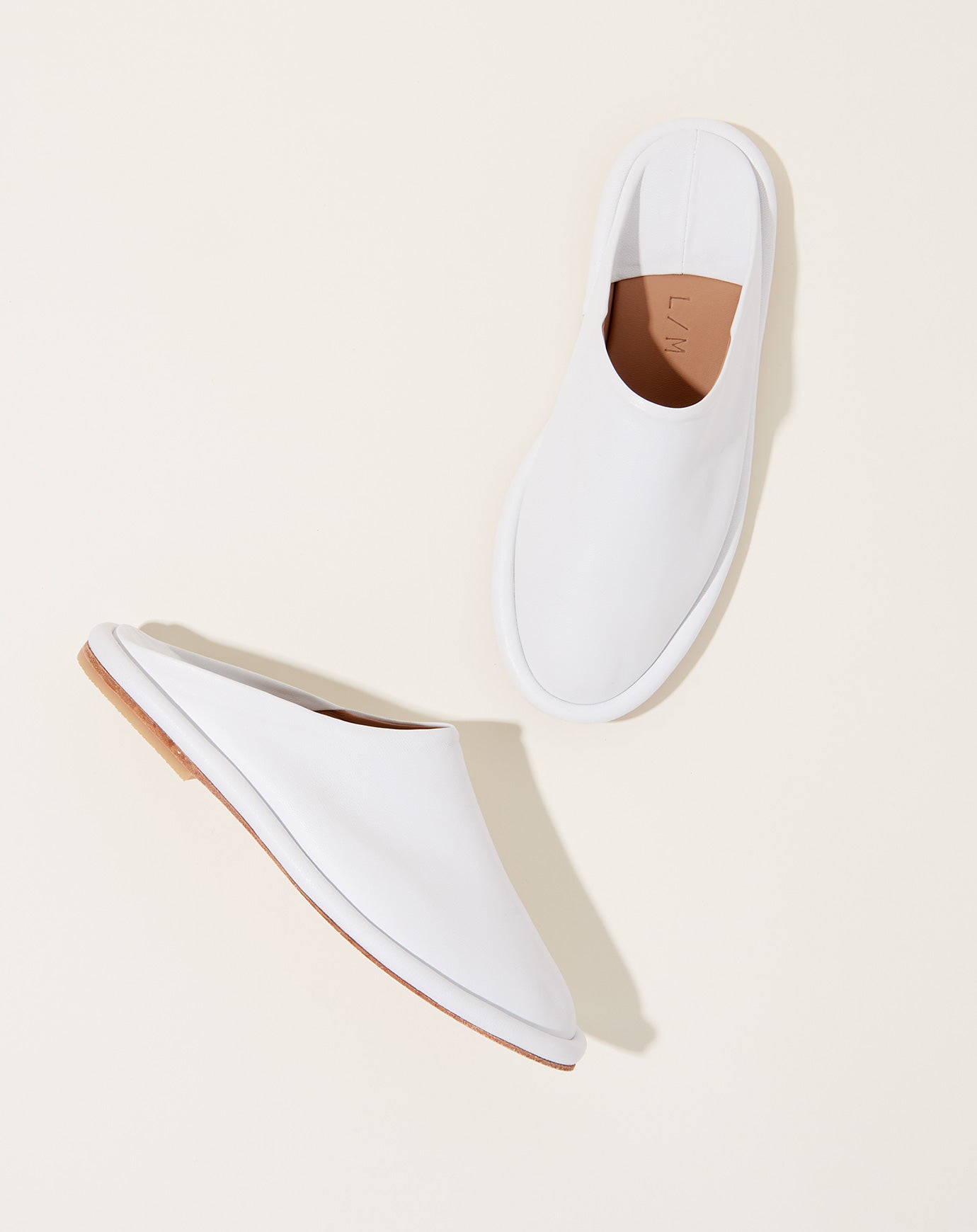 Lauren Manoogian New Fold Mule in White