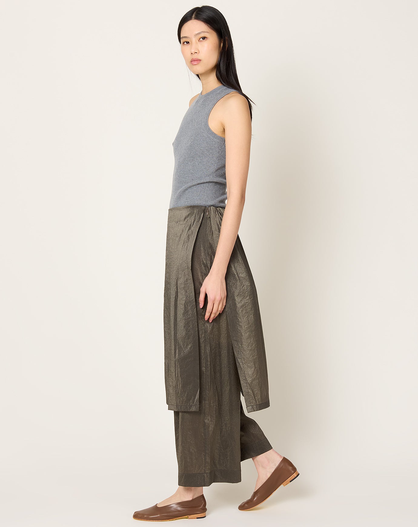 Lauren Manoogian Panel Pants in Pewter