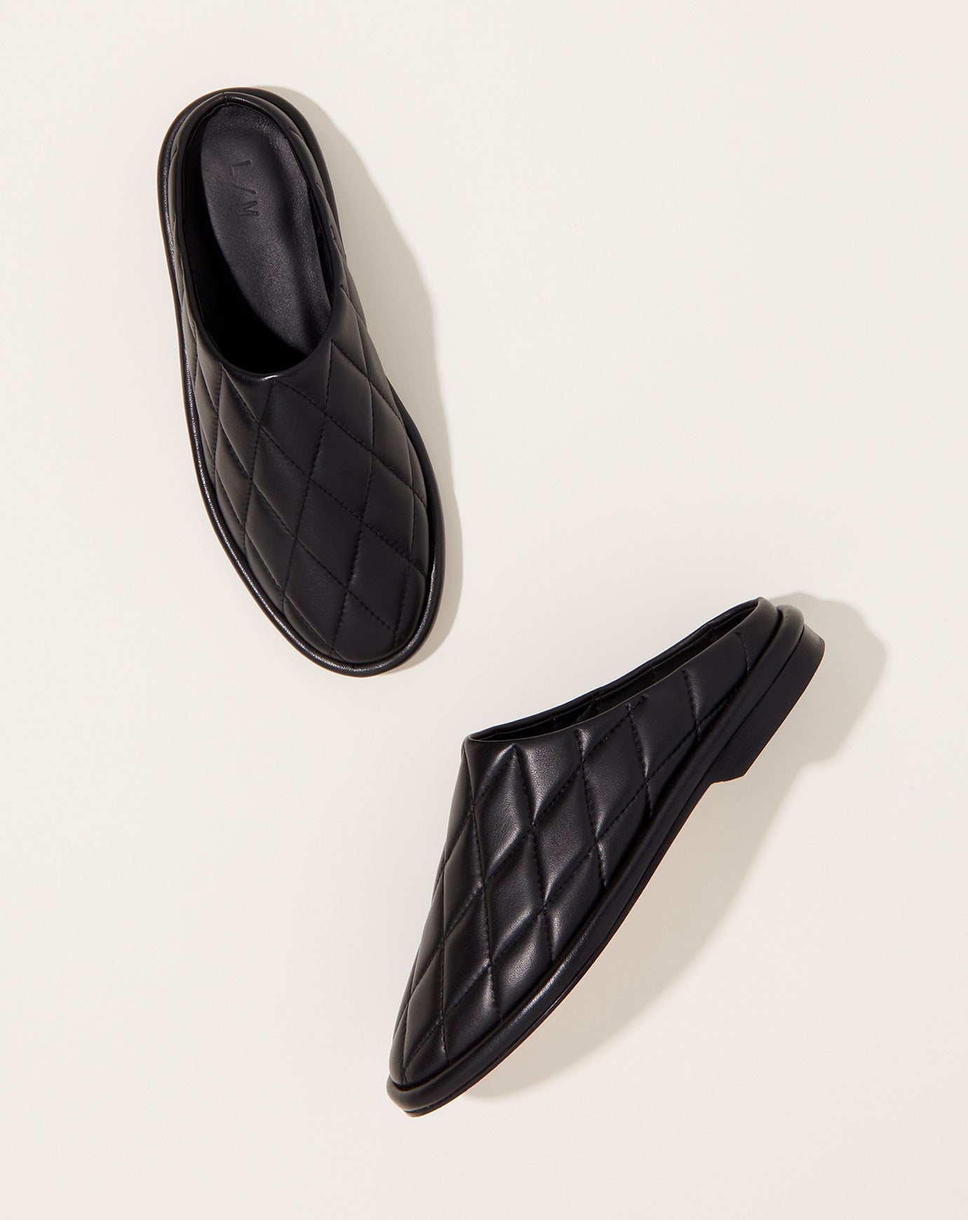 Lauren Manoogian Quilted Mule in Black