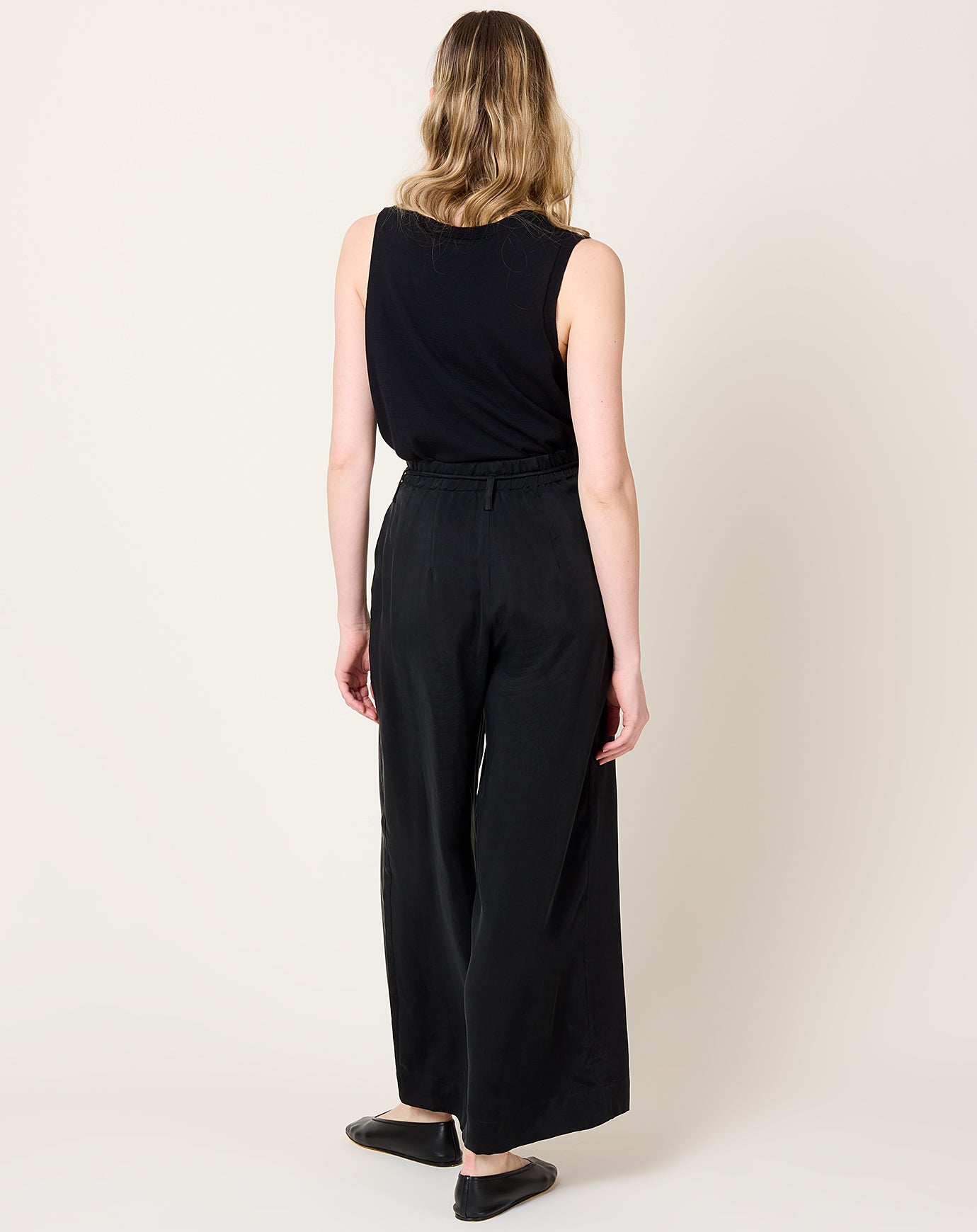 Lauren Manoogian Sanded Trouser in Black