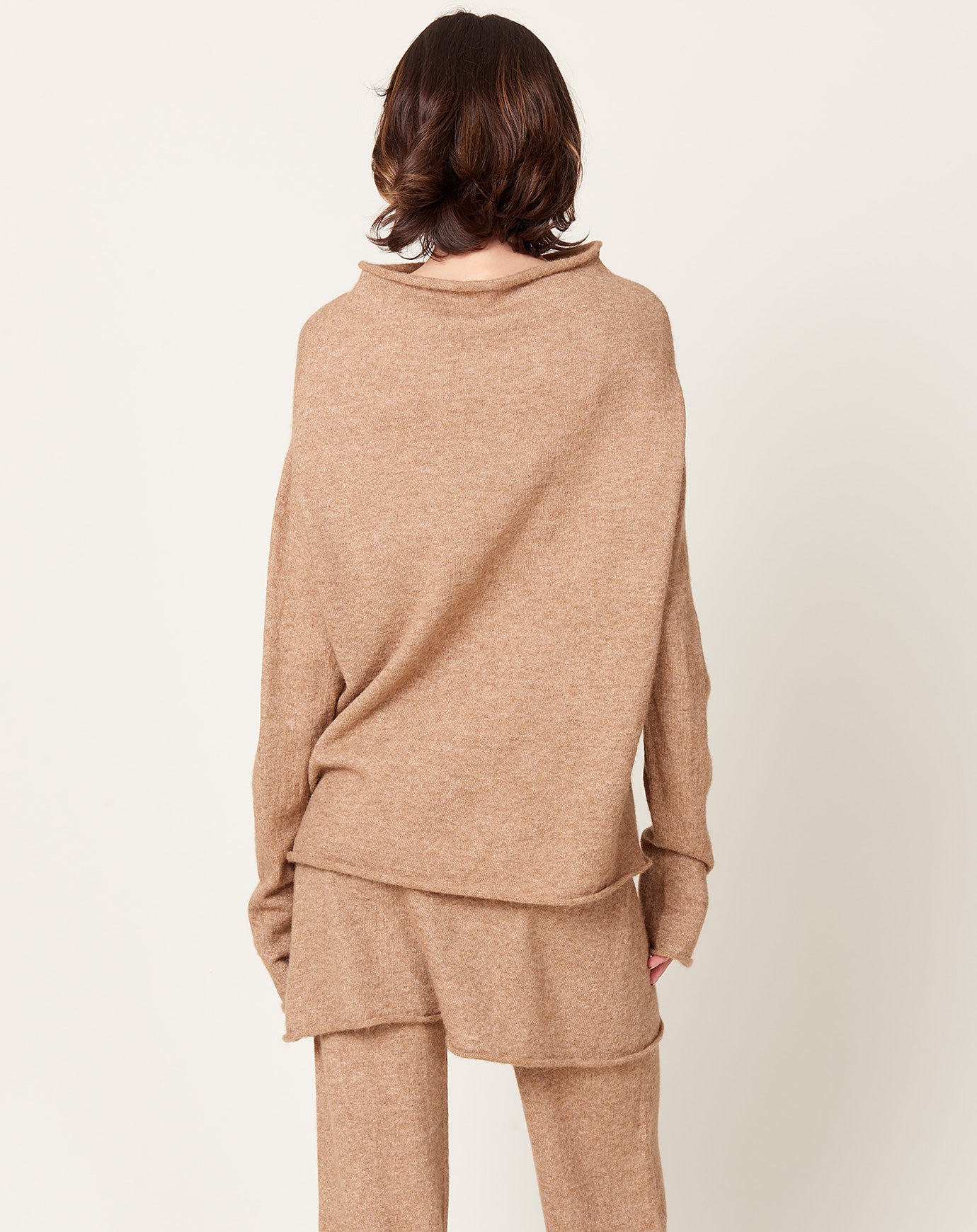 Lauren Manoogian Shoulder Boatneck in Camel