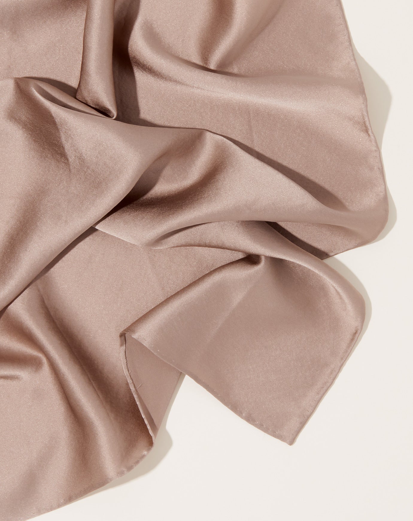 Lauren Manoogian Silk Square in Taupe