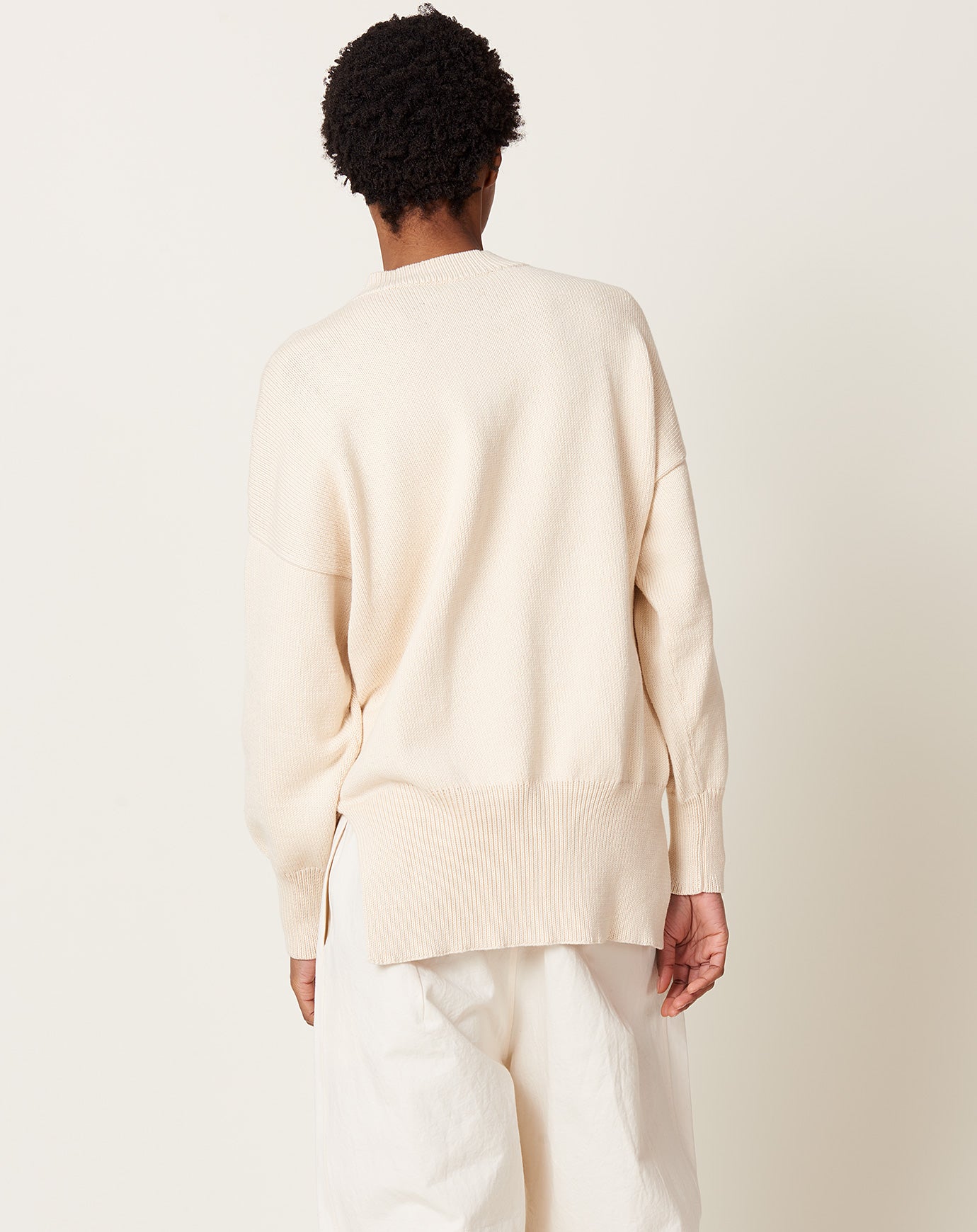 Lauren Manoogian Simple Crewneck in Natural