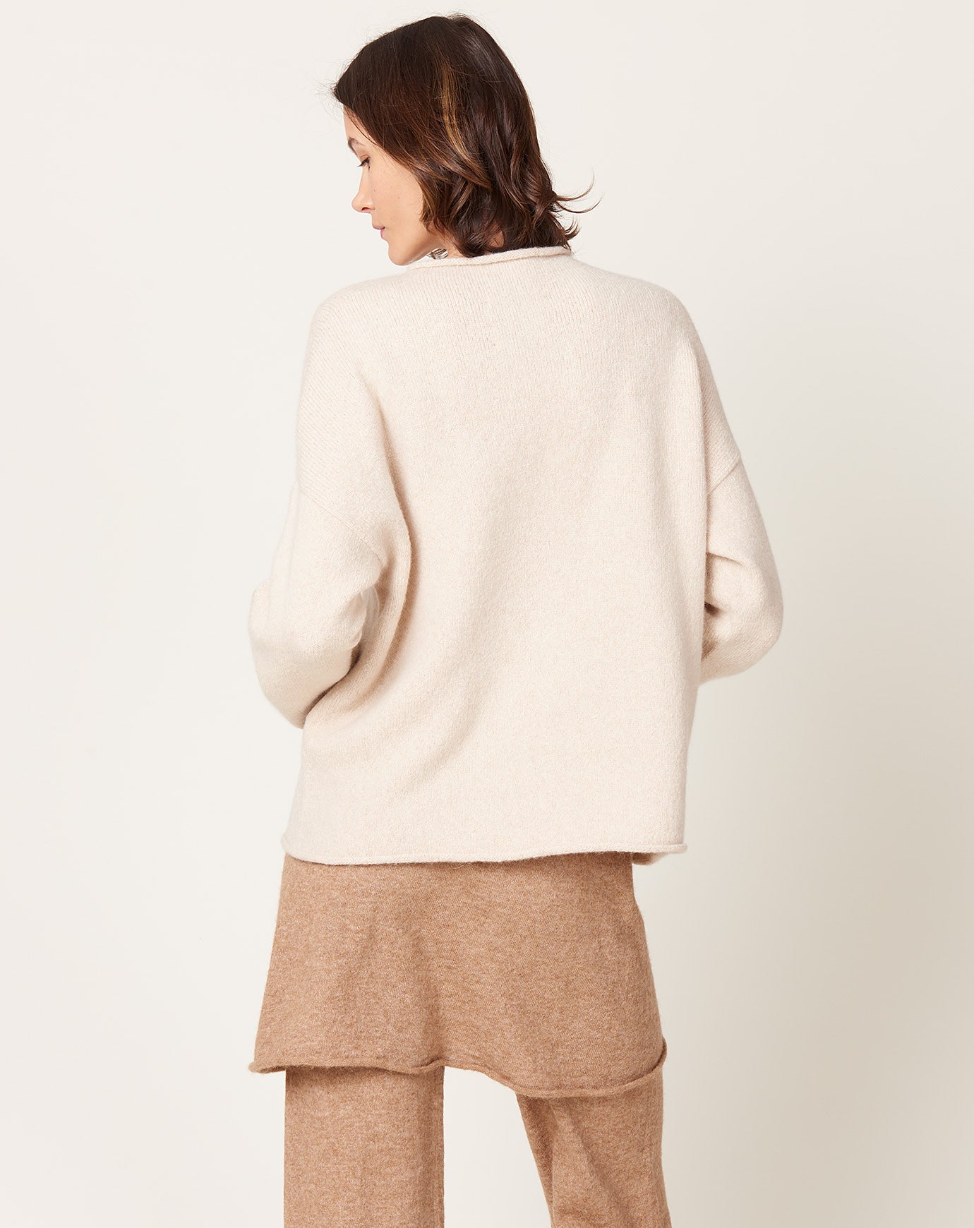 Lauren Manoogian Soft Crewneck in Alabaster