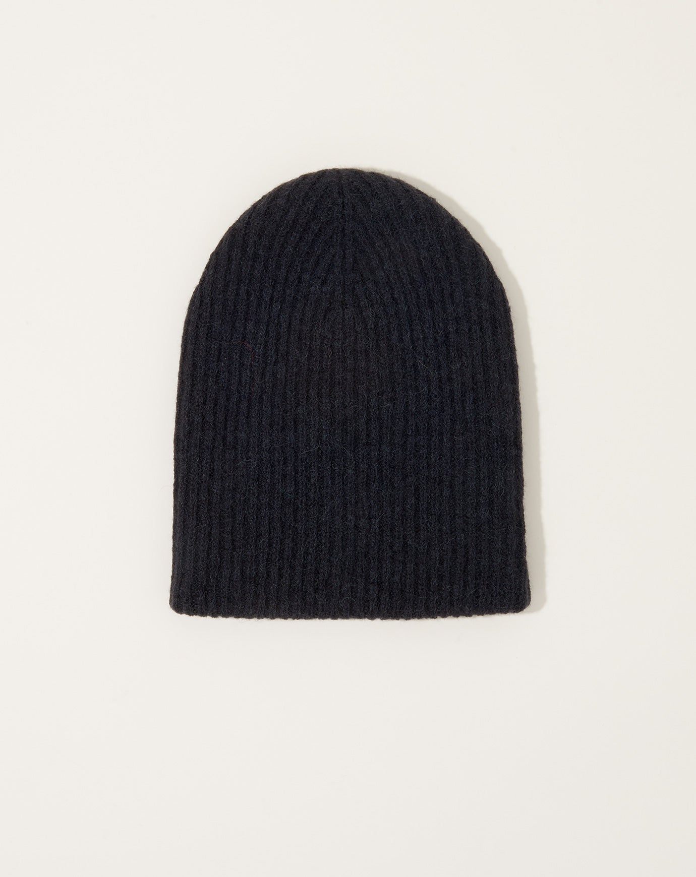 Lauren Manoogian Soft Rib Beanie in Ink