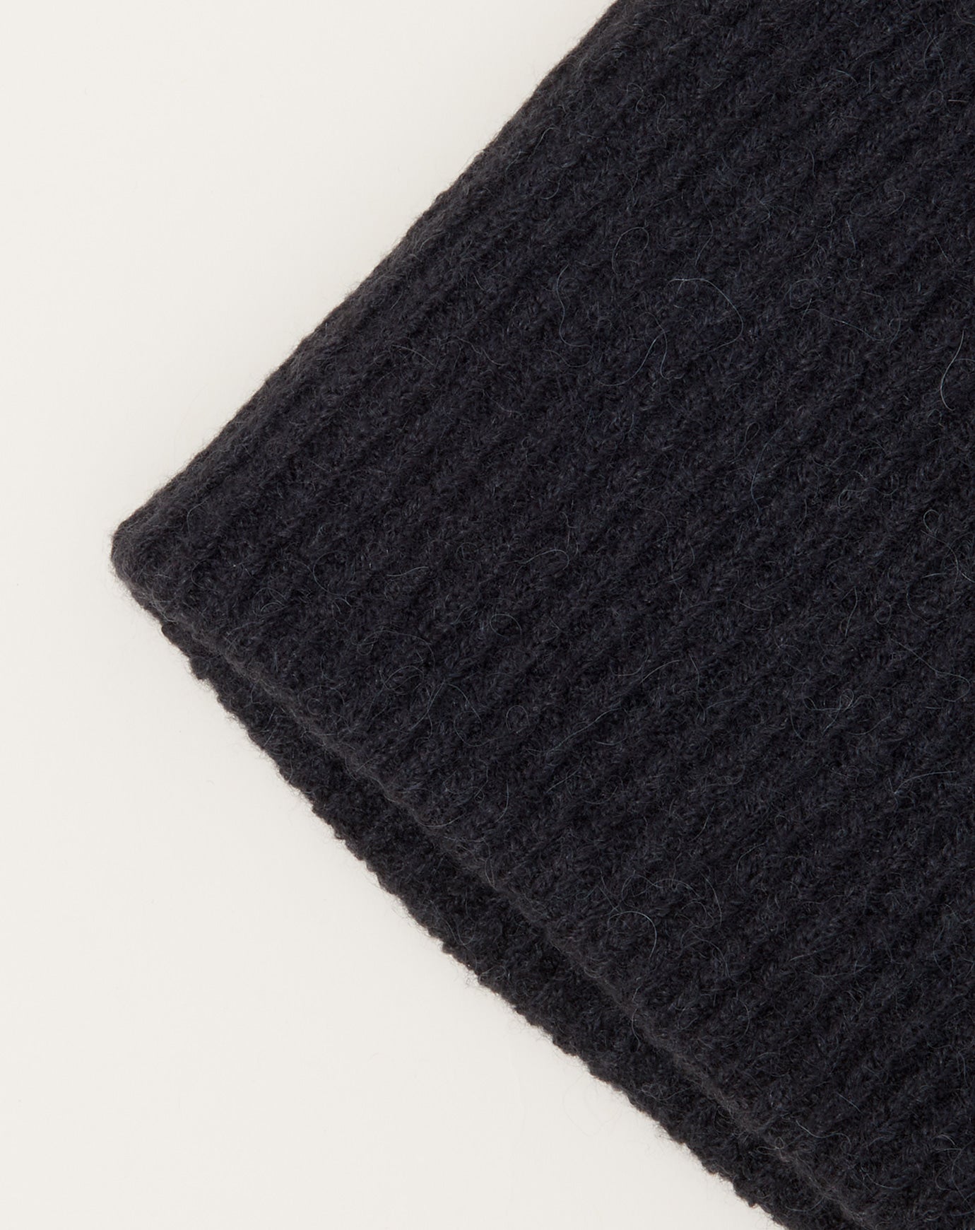 Lauren Manoogian Soft Rib Beanie in Ink