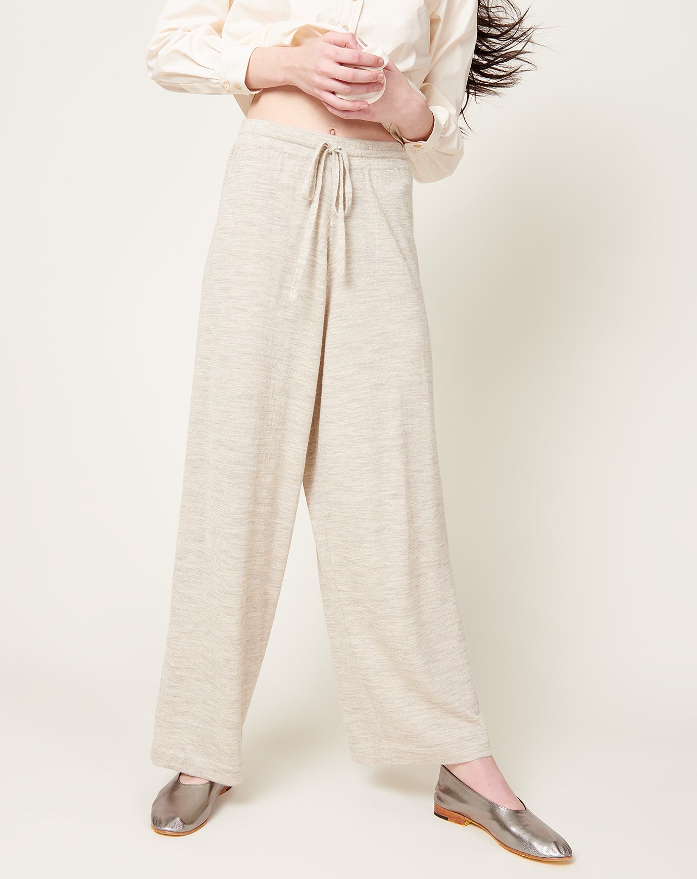 Lauren Manoogian Super Fine Pants in Carrara