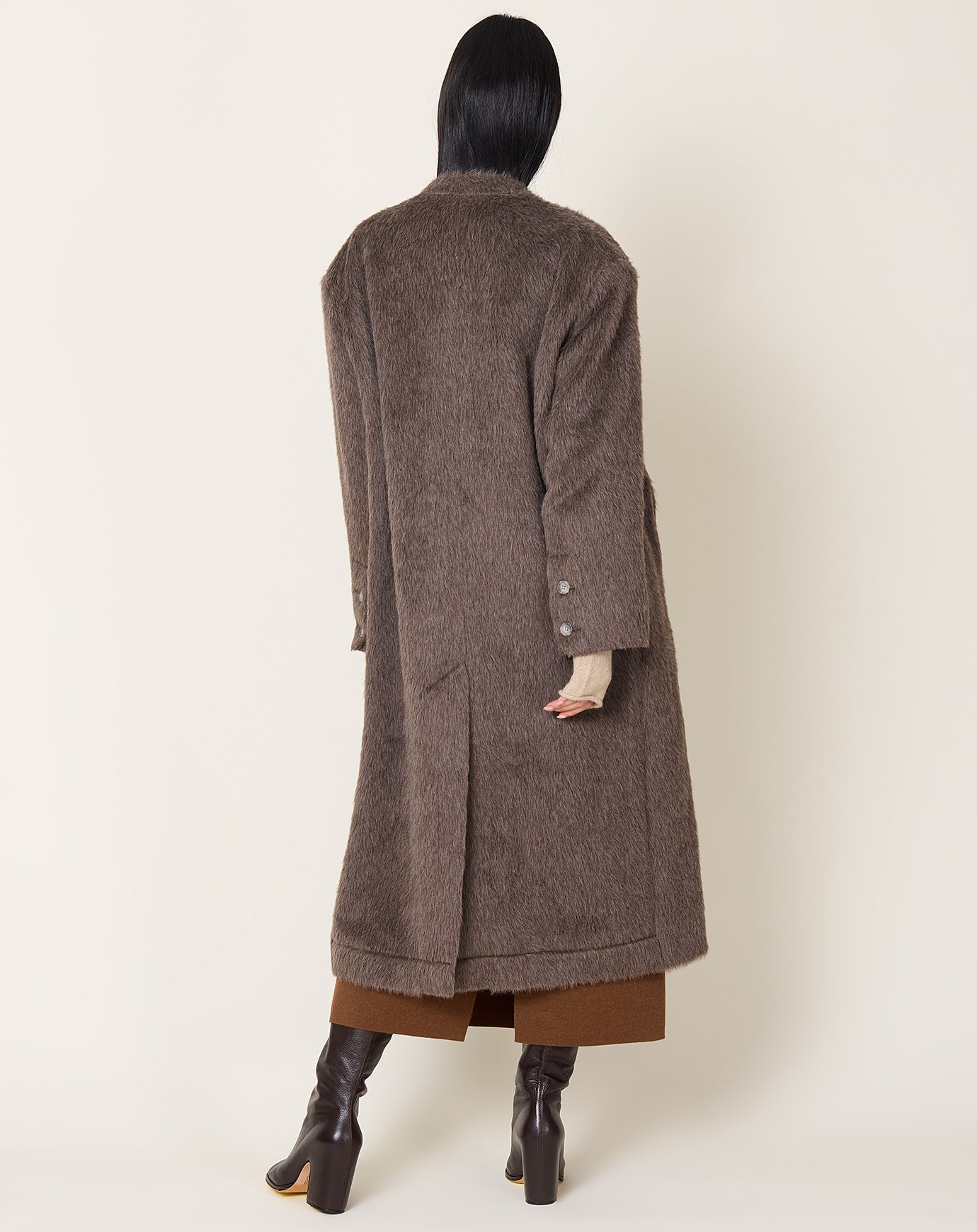 Lauren Manoogian Suri Shoulders Coat in Barnwood