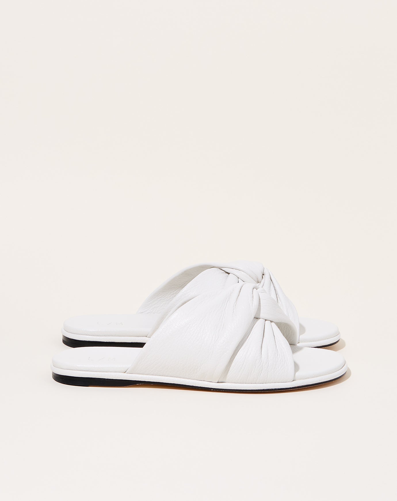 Lauren Manoogian Twist Slide in White