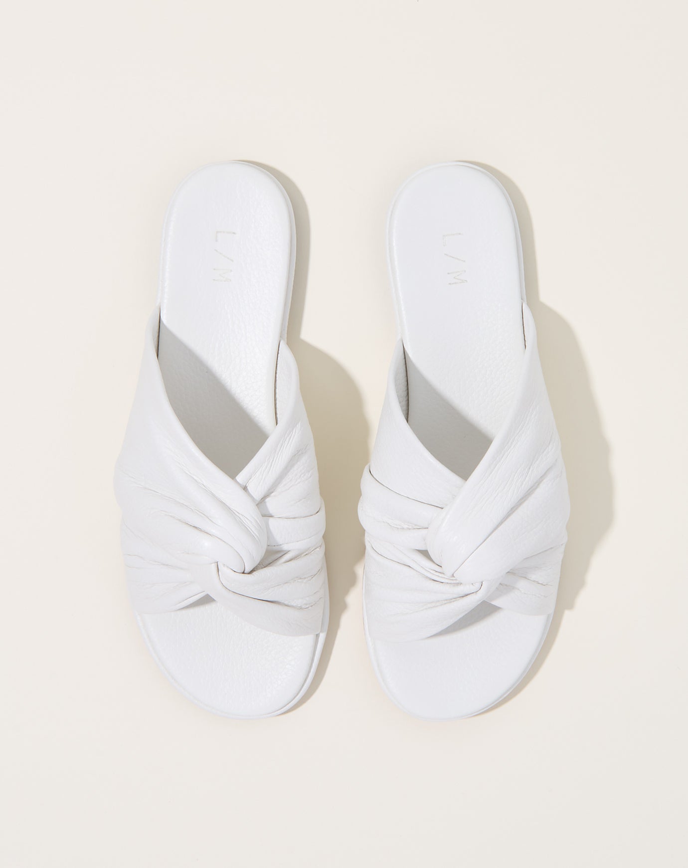 Lauren Manoogian Twist Slide in White