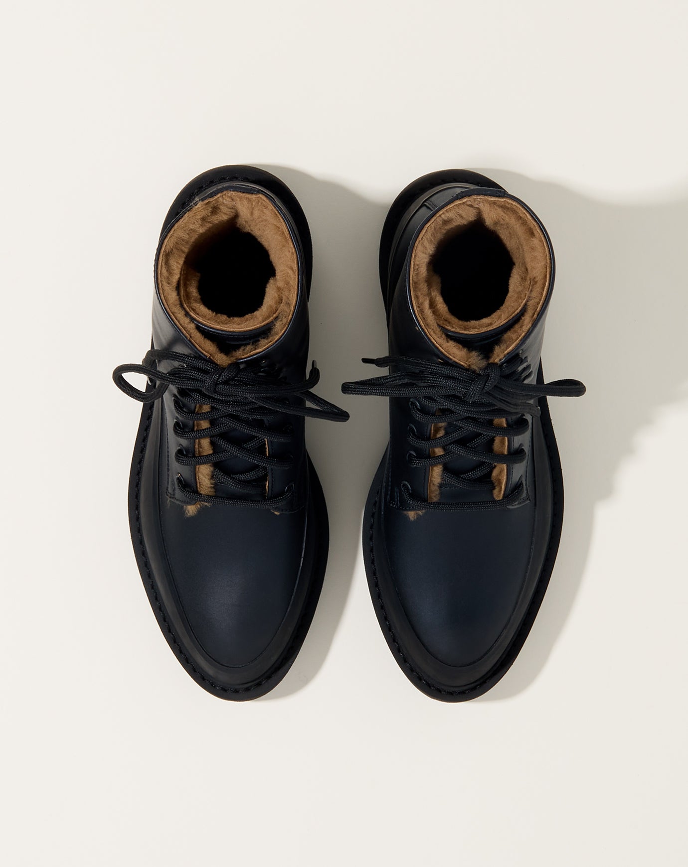 Le Monde Béryl Dolomite Boot in Black Suede