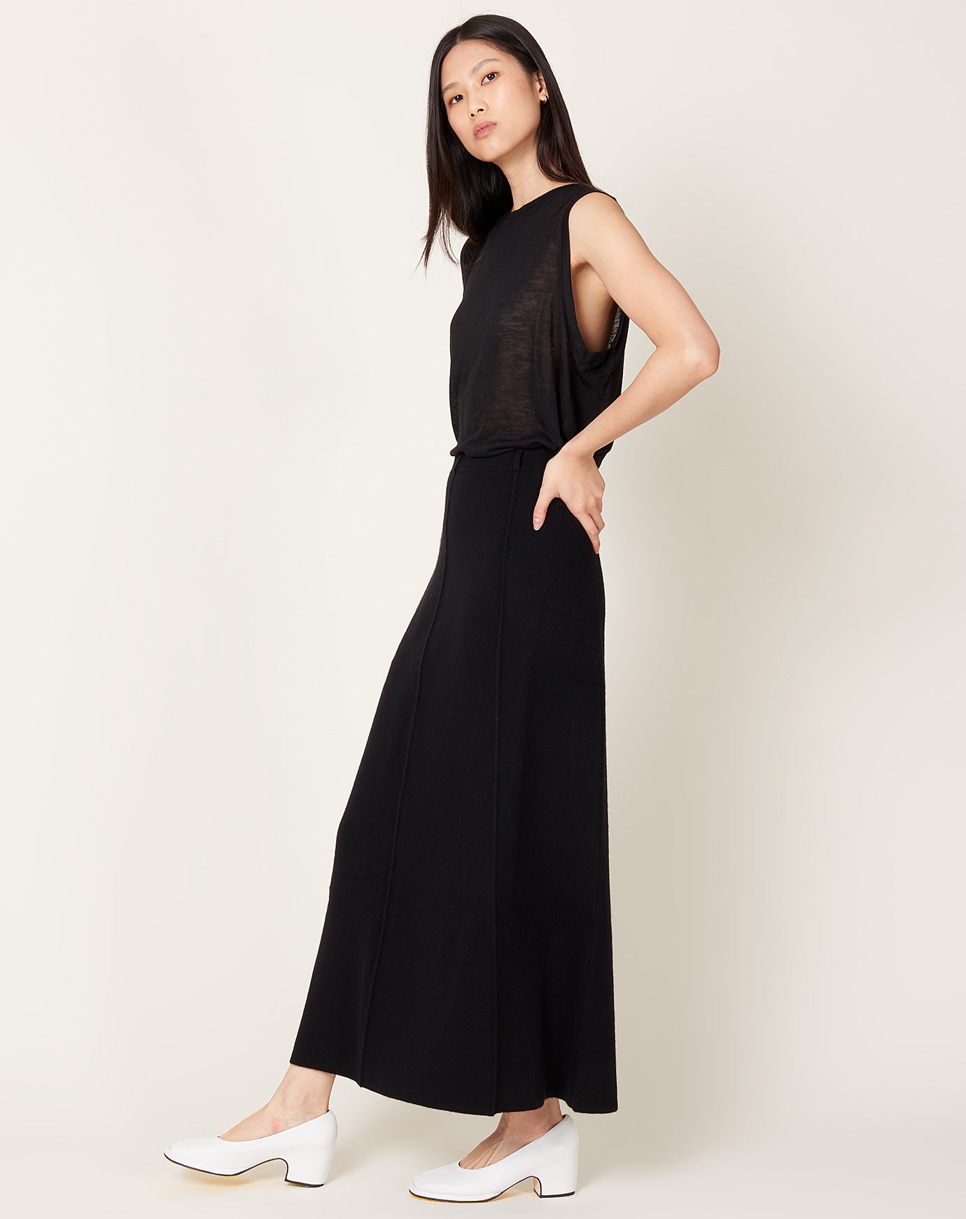 Lisa Yang Ameline Skirt in Black