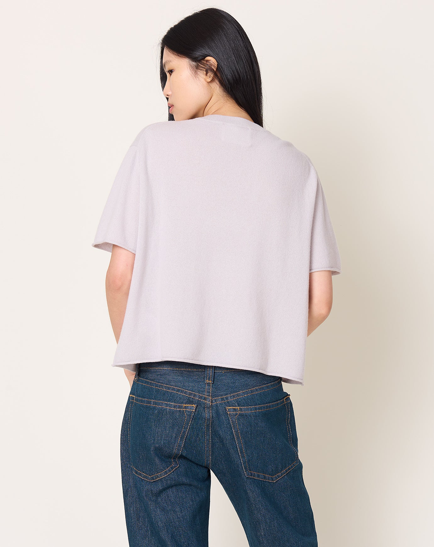 Lisa Yang Cila T-Shirt in Seashell