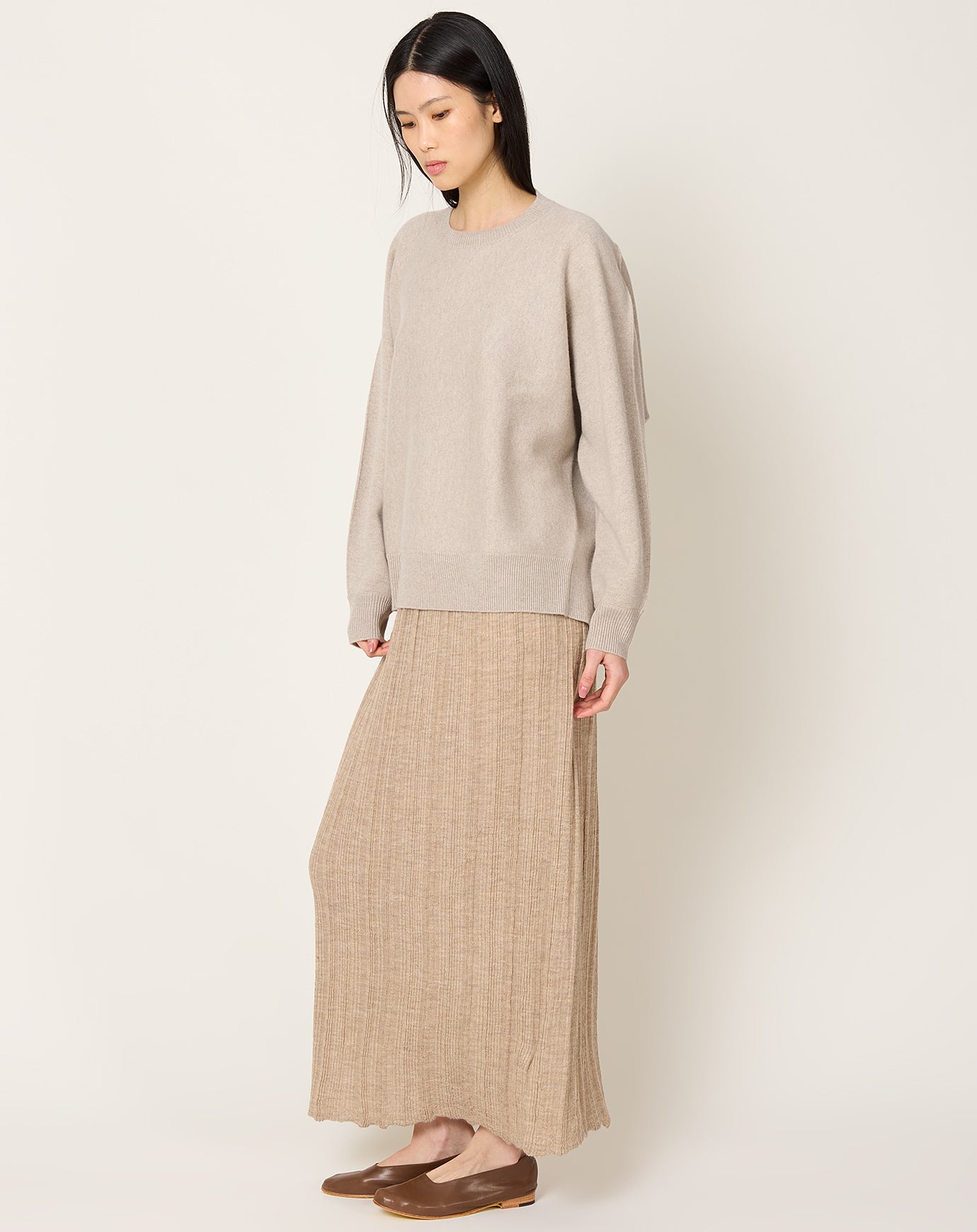 Lisa Yang Haily Sweater in Sand