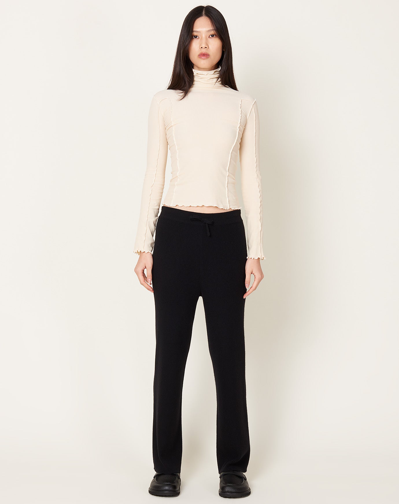 Lisa Yang Heather Trousers in Black