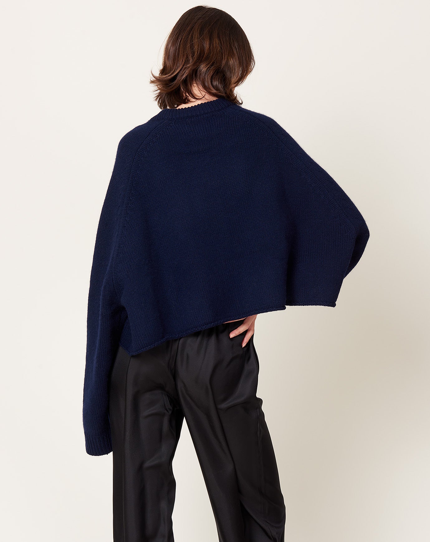 Lisa Yang Karine Sweater in Navy