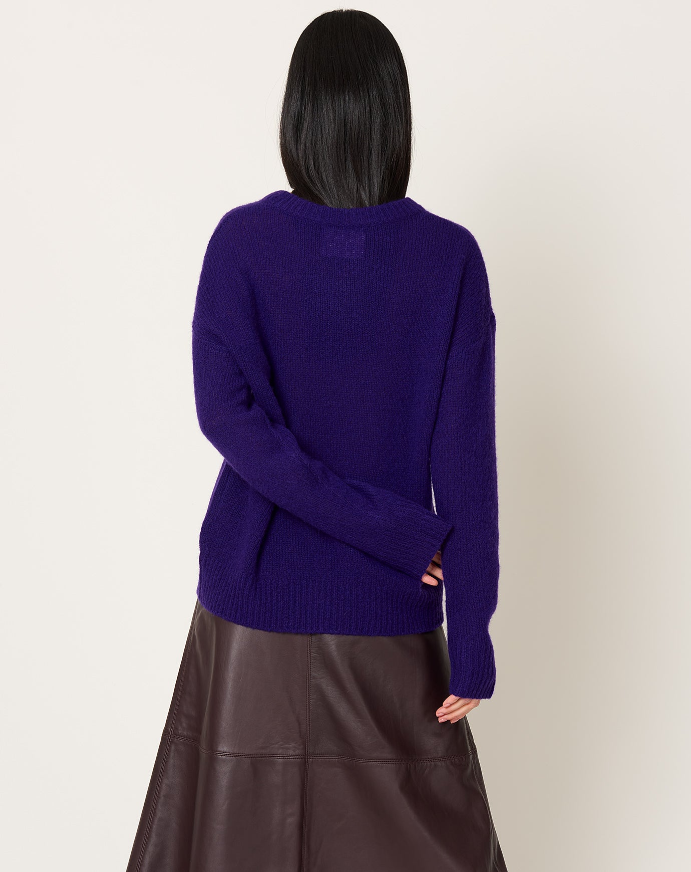 Lisa Yang Lova Sweater in Orchid