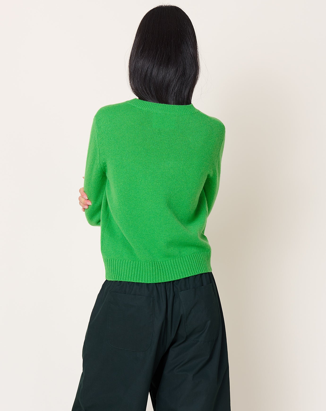 Lisa Yang Mable Sweater in Basilico