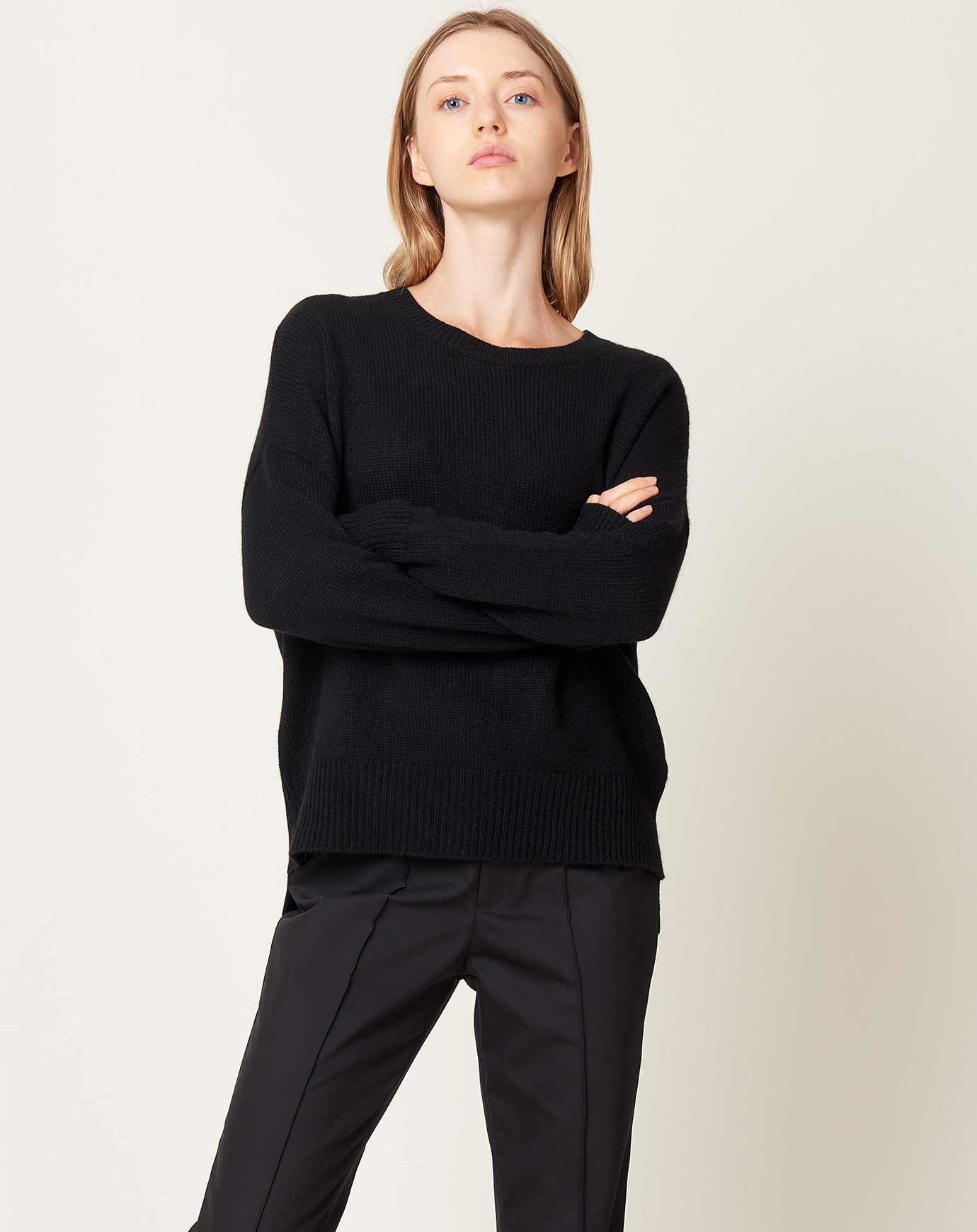 Lisa Yang Mila Sweater in Black