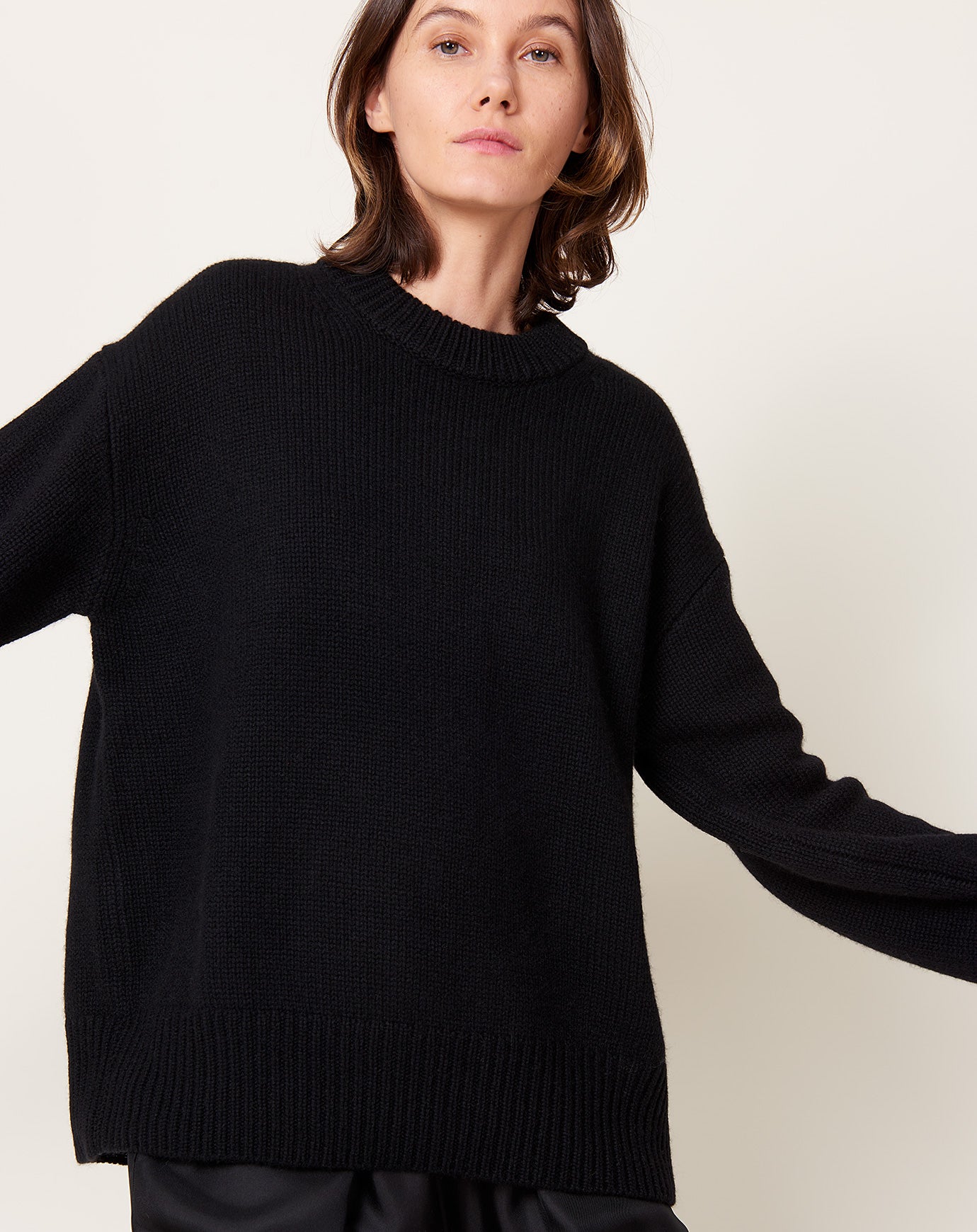 Lisa Yang Renske Sweater in Black