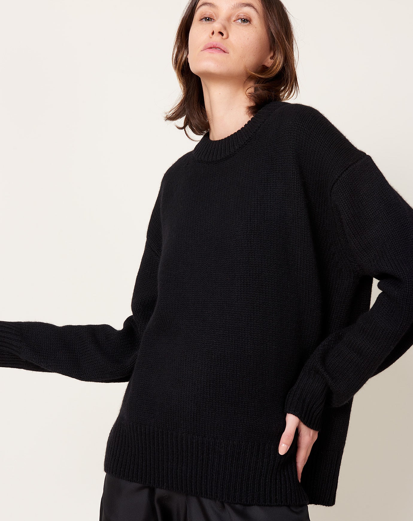 Lisa Yang Renske Sweater in Black