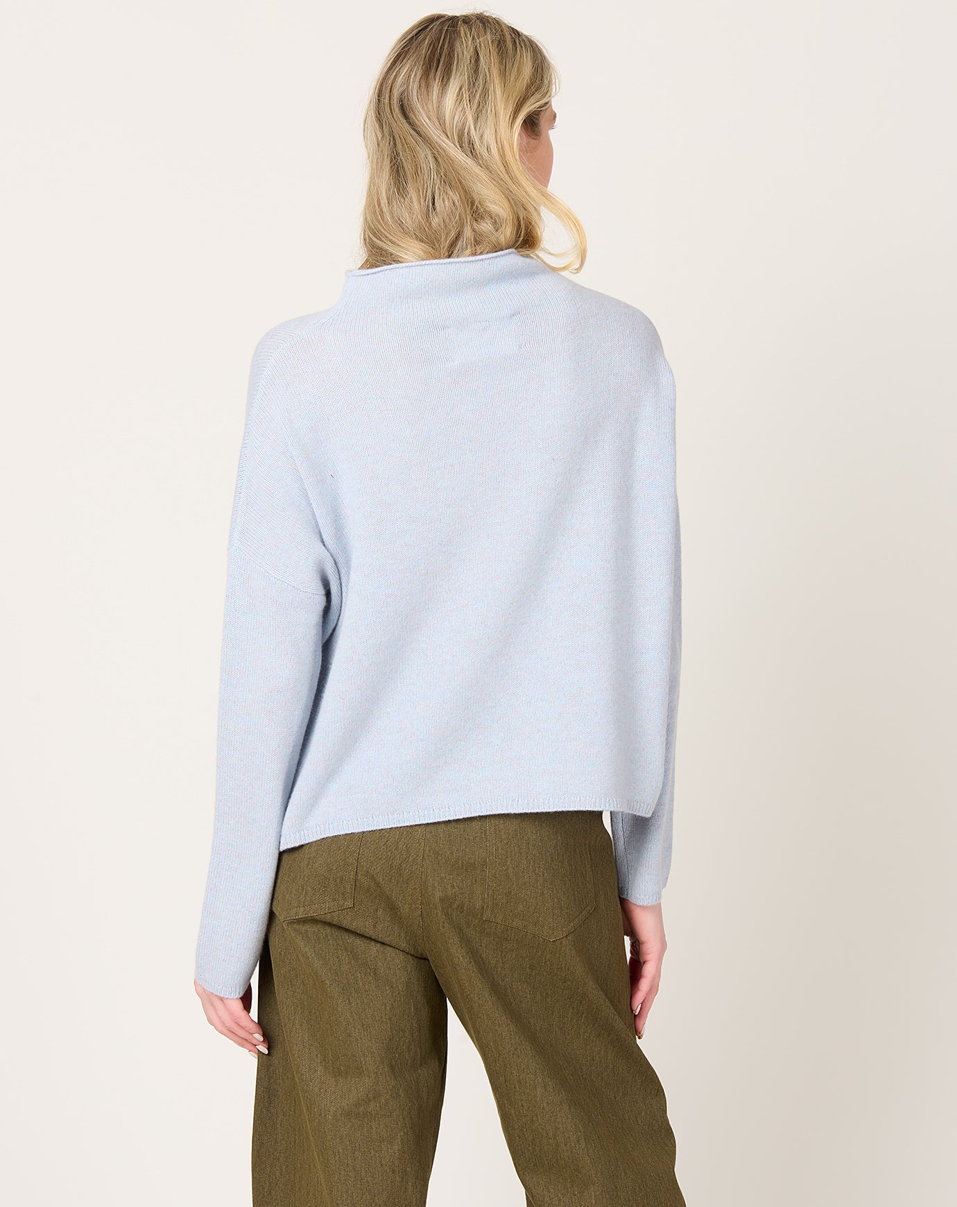 Lisa Yang Sandy Sweater in Misty Blue