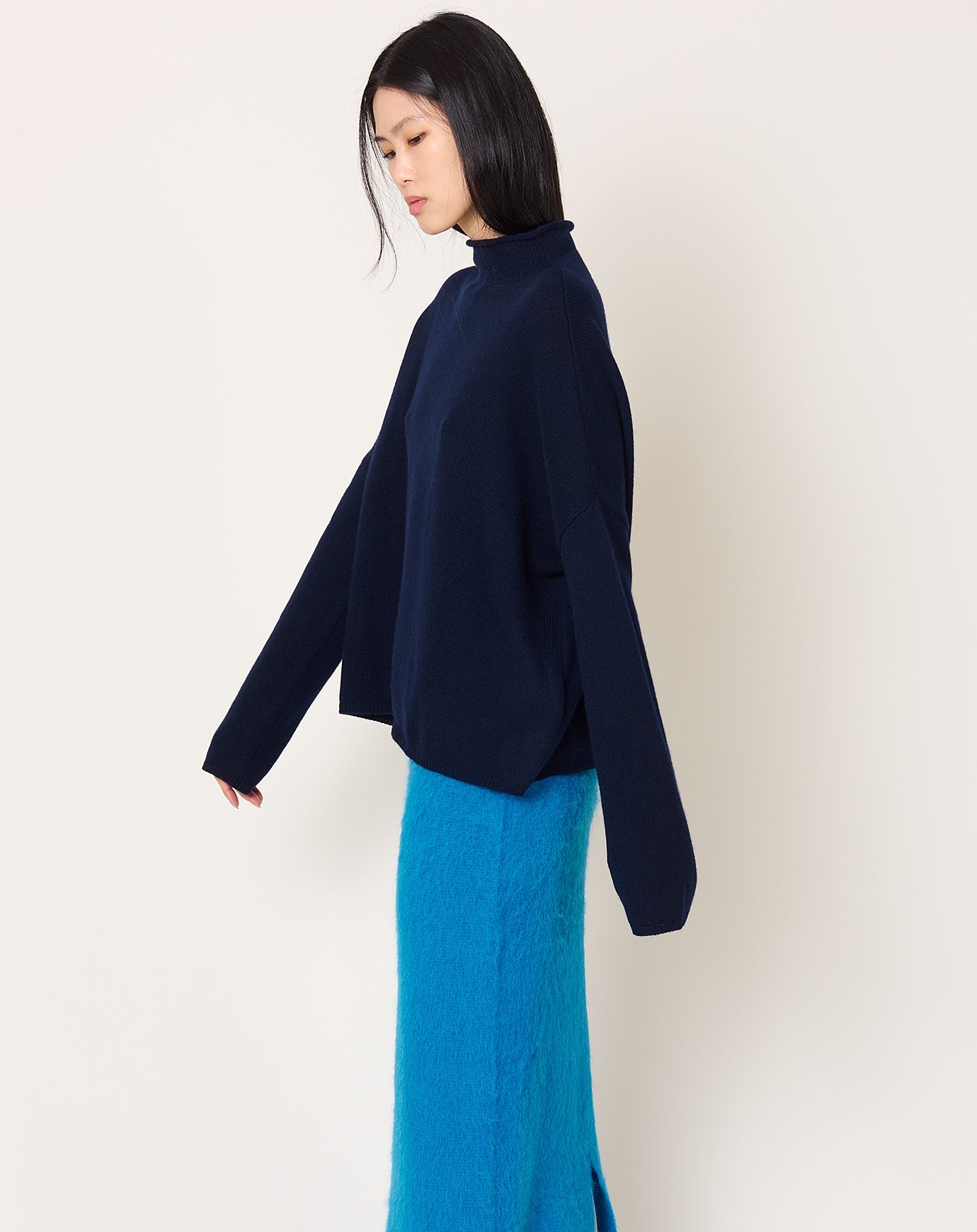 Lisa Yang Sandy Sweater in Navy