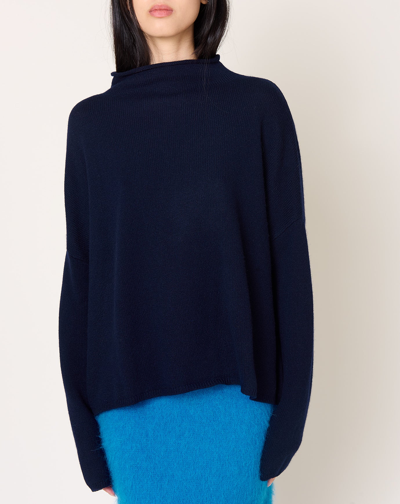 Lisa Yang Sandy Sweater in Navy