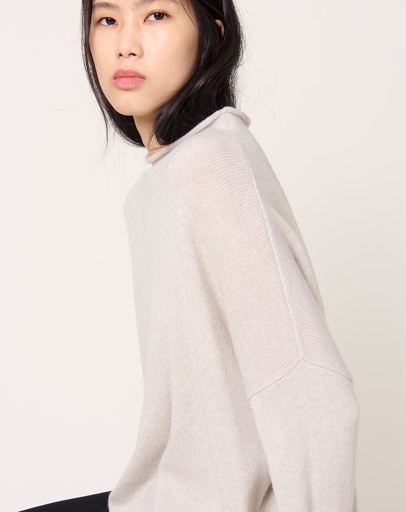 Lisa Yang Sandy Sweater in Oyster