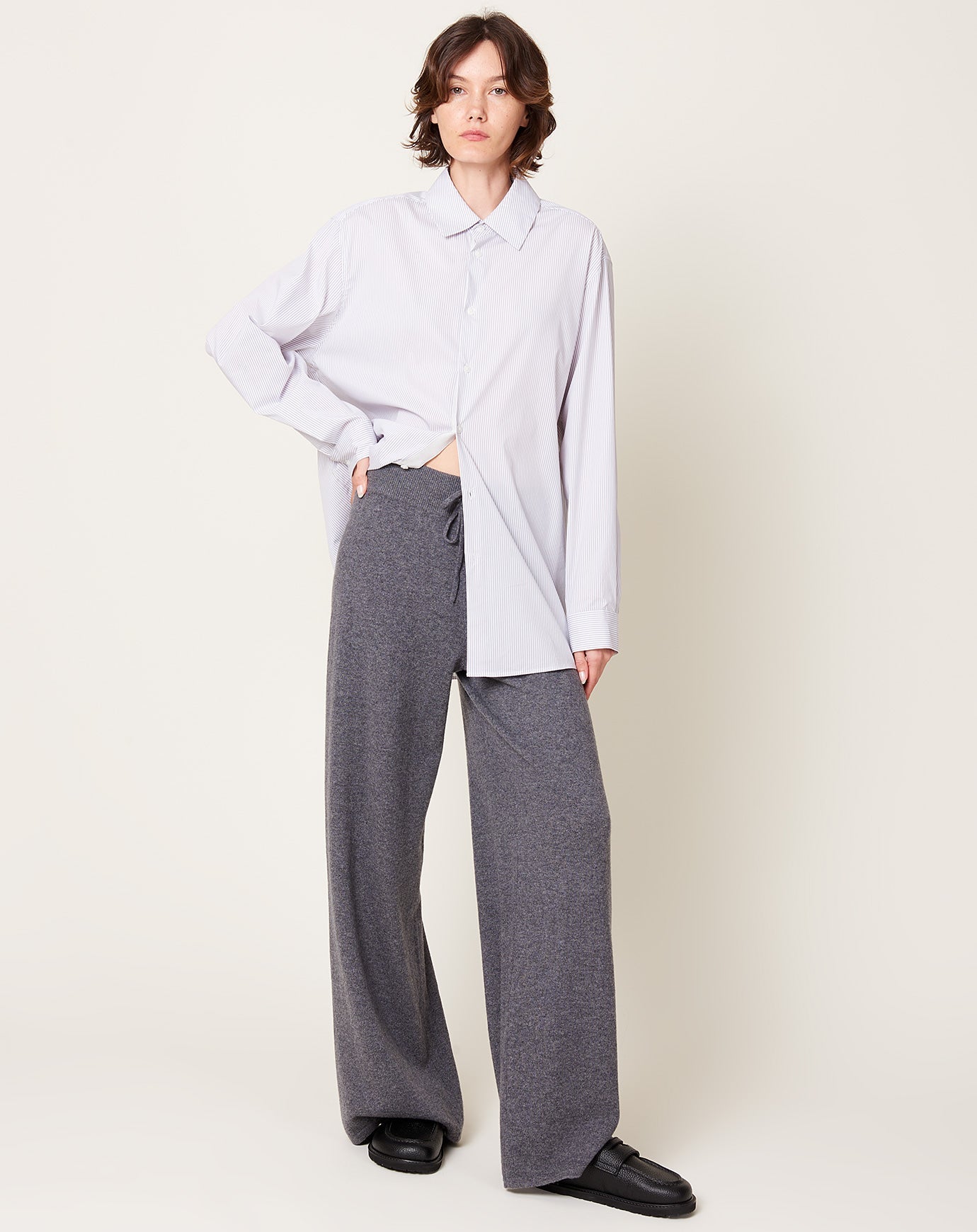 Lisa Yang Sophi Trousers in Graphite