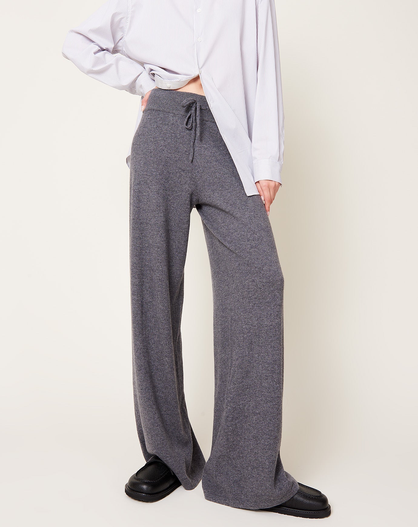 Lisa Yang Sophi Trousers in Graphite