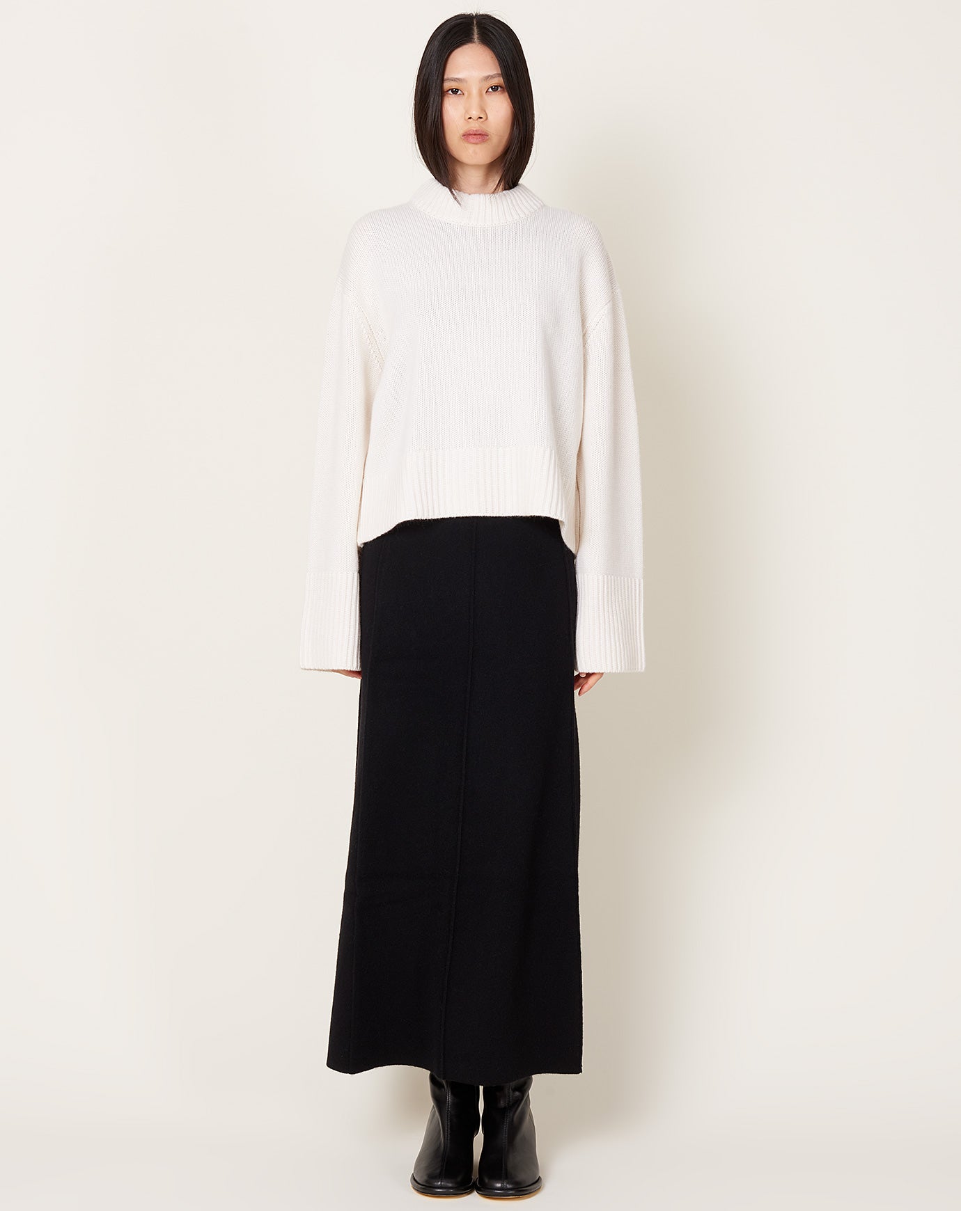 Lisa Yang Sonny Sweater in Cream