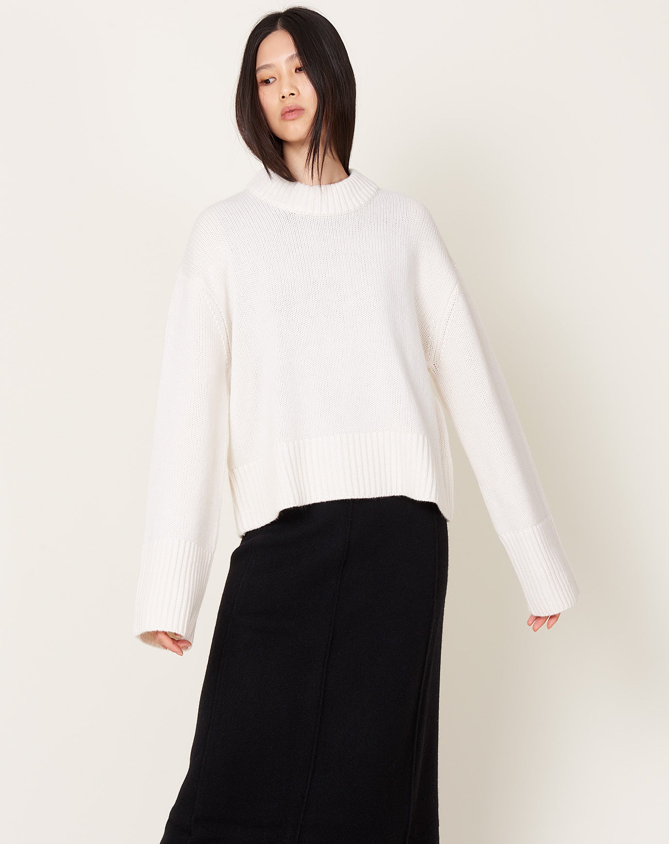 Lisa Yang Sonny Sweater in Cream