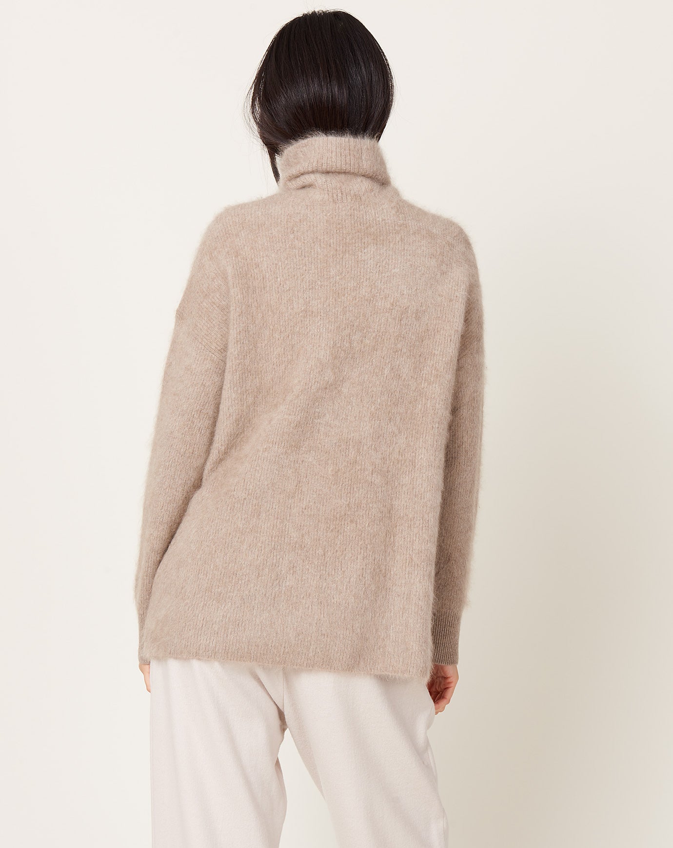 Lisa Yang Teresa Sweater in Mole