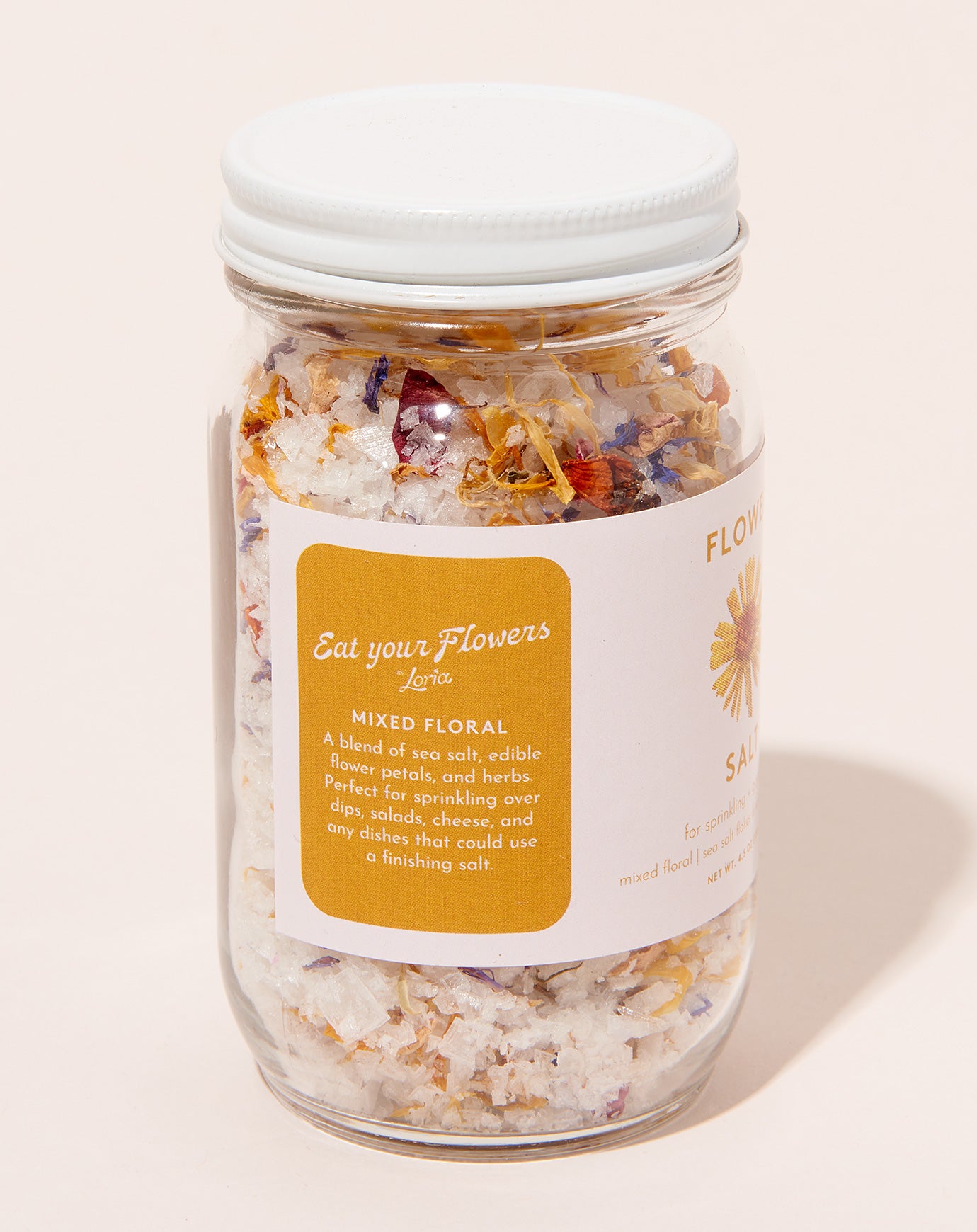 Loria Stern Flower Salt