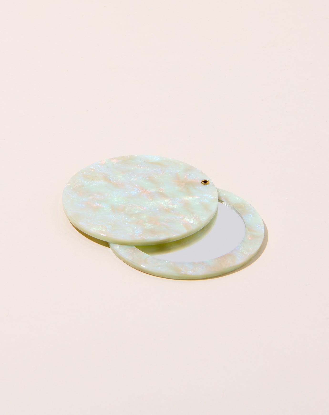 Machete Circle Mirror in Astral Mint