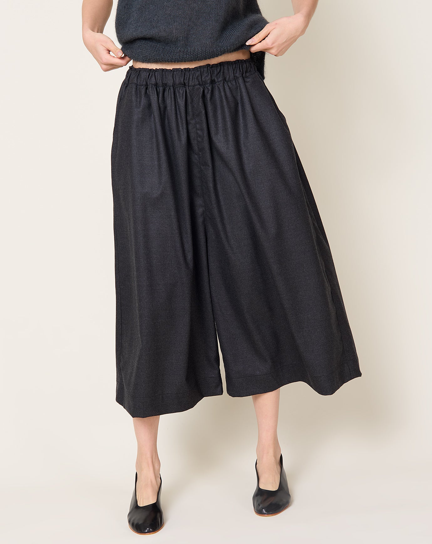 Makie Iris Skirt Pants in Grey