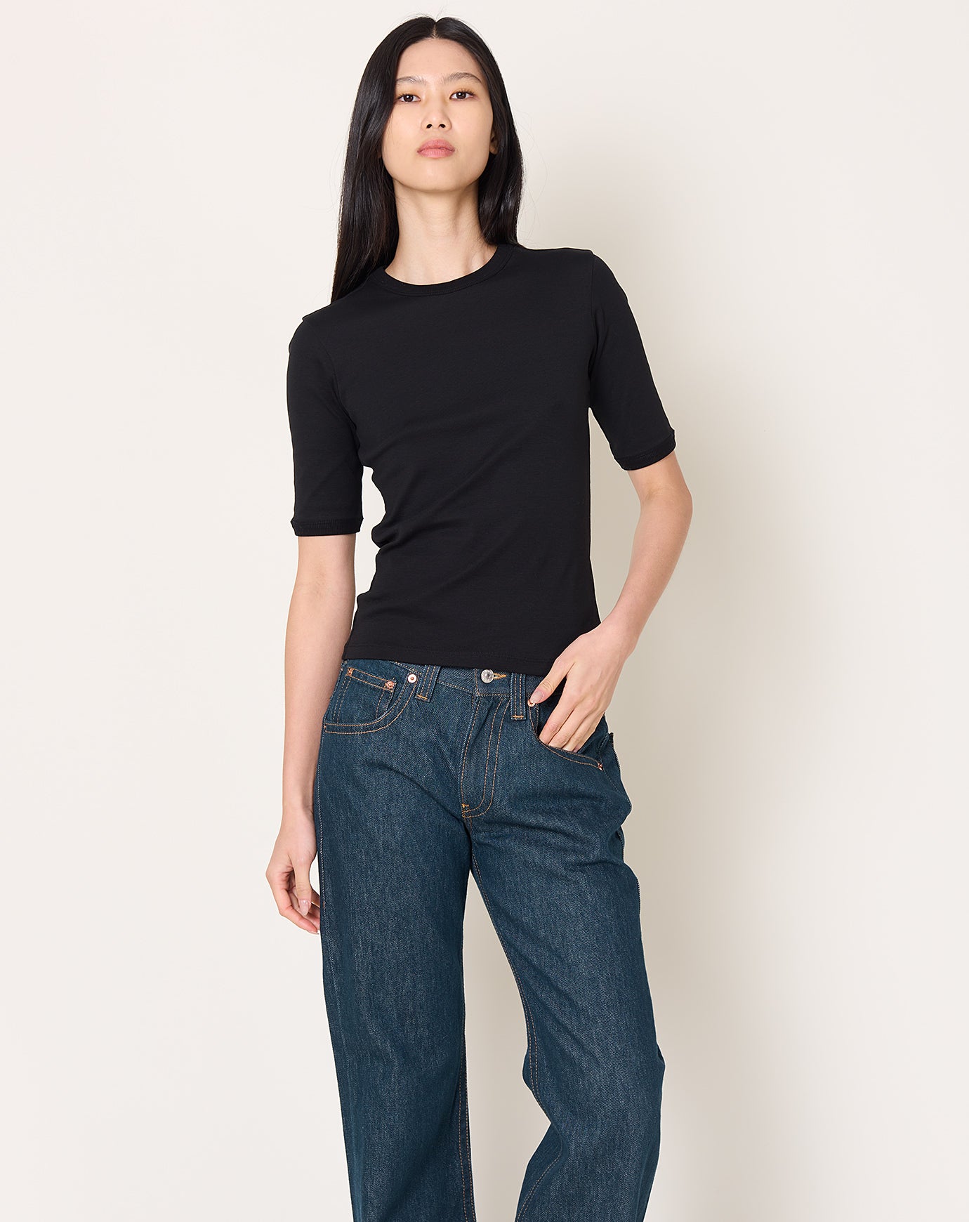Maria McManus Baby T in Black