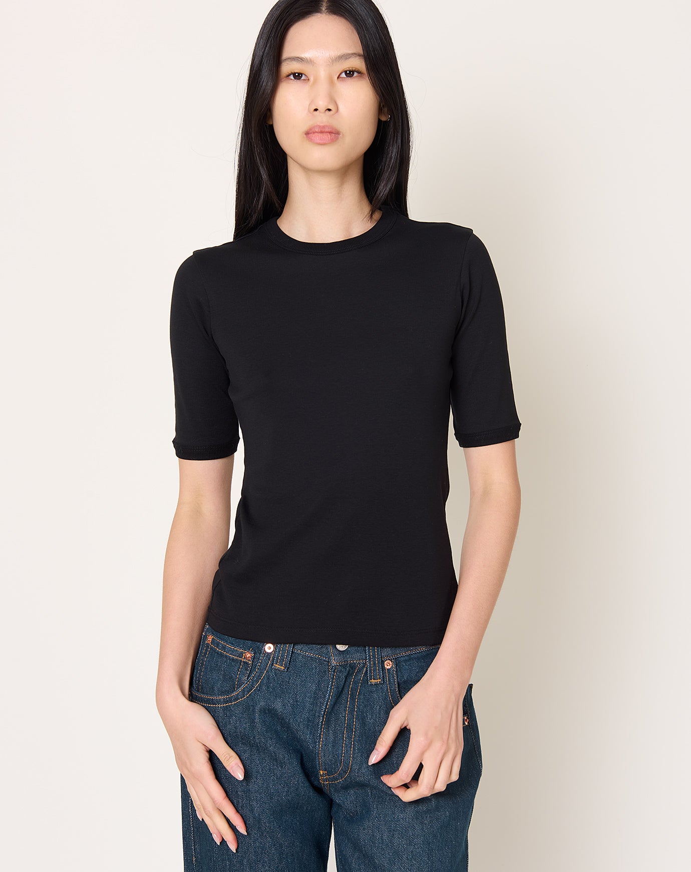 Maria McManus Baby T in Black