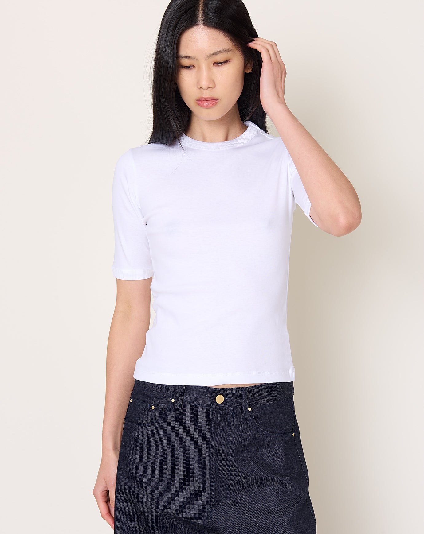 Maria McManus Baby T in White