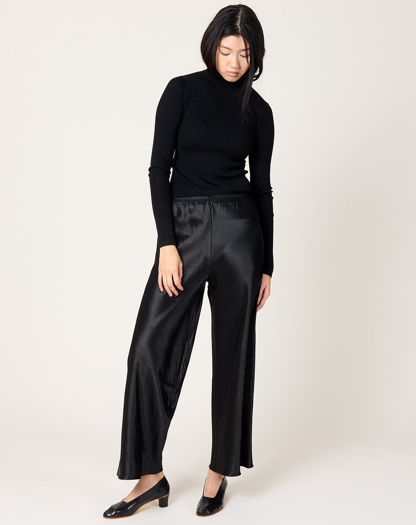 Maria McManus Bias Cut Trouser in Black