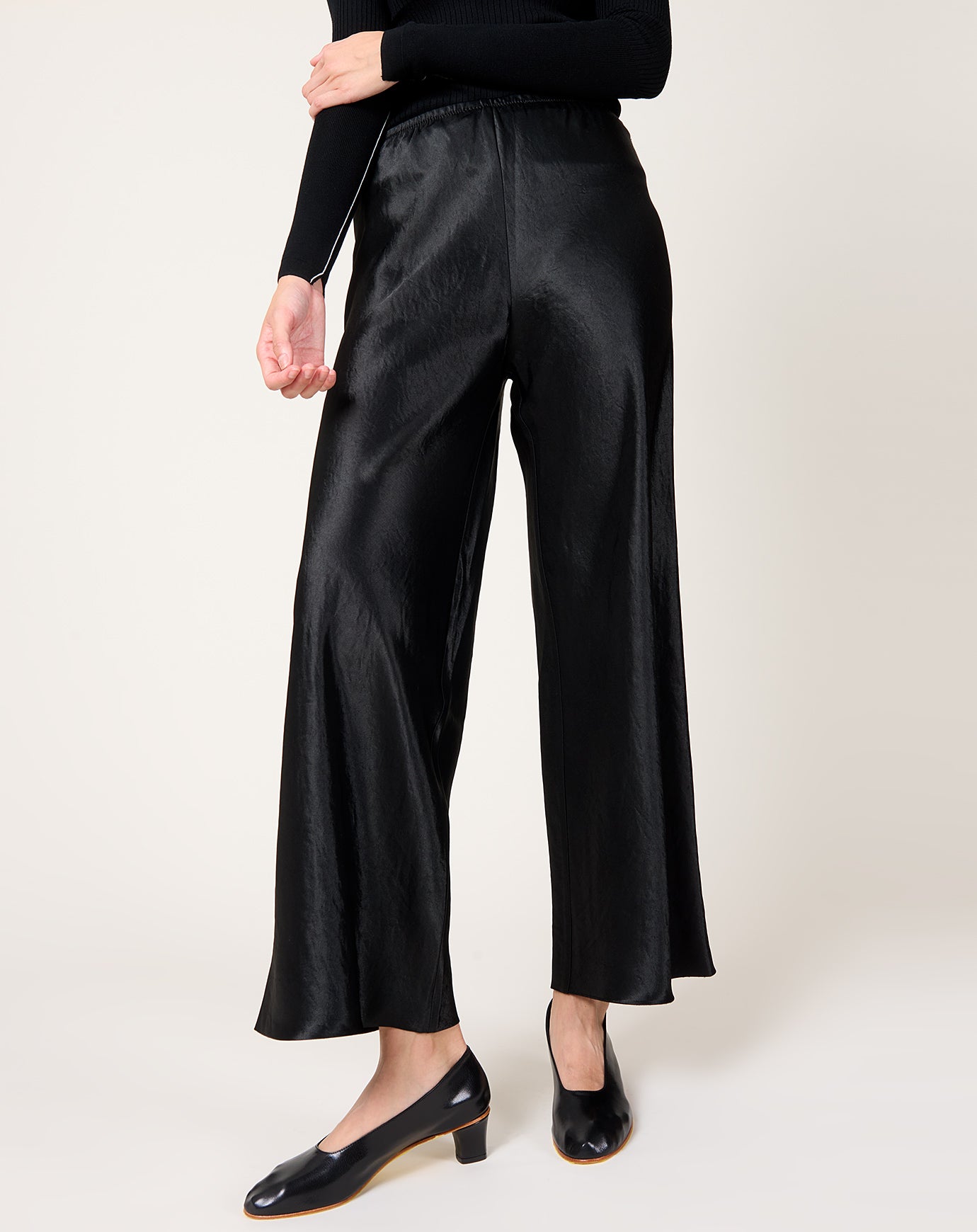 Maria McManus Bias Cut Trouser in Black