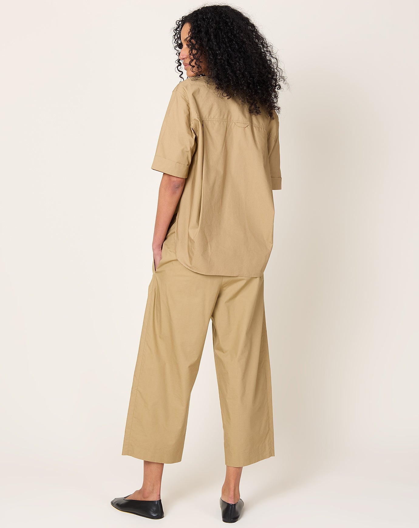 Maria McManus Drawstring Pant in Walnut