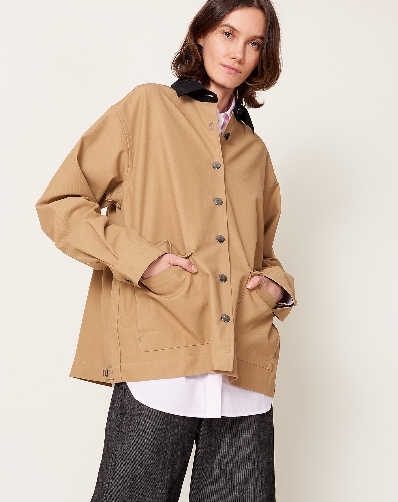 Maria McManus Field Jacket in Camel