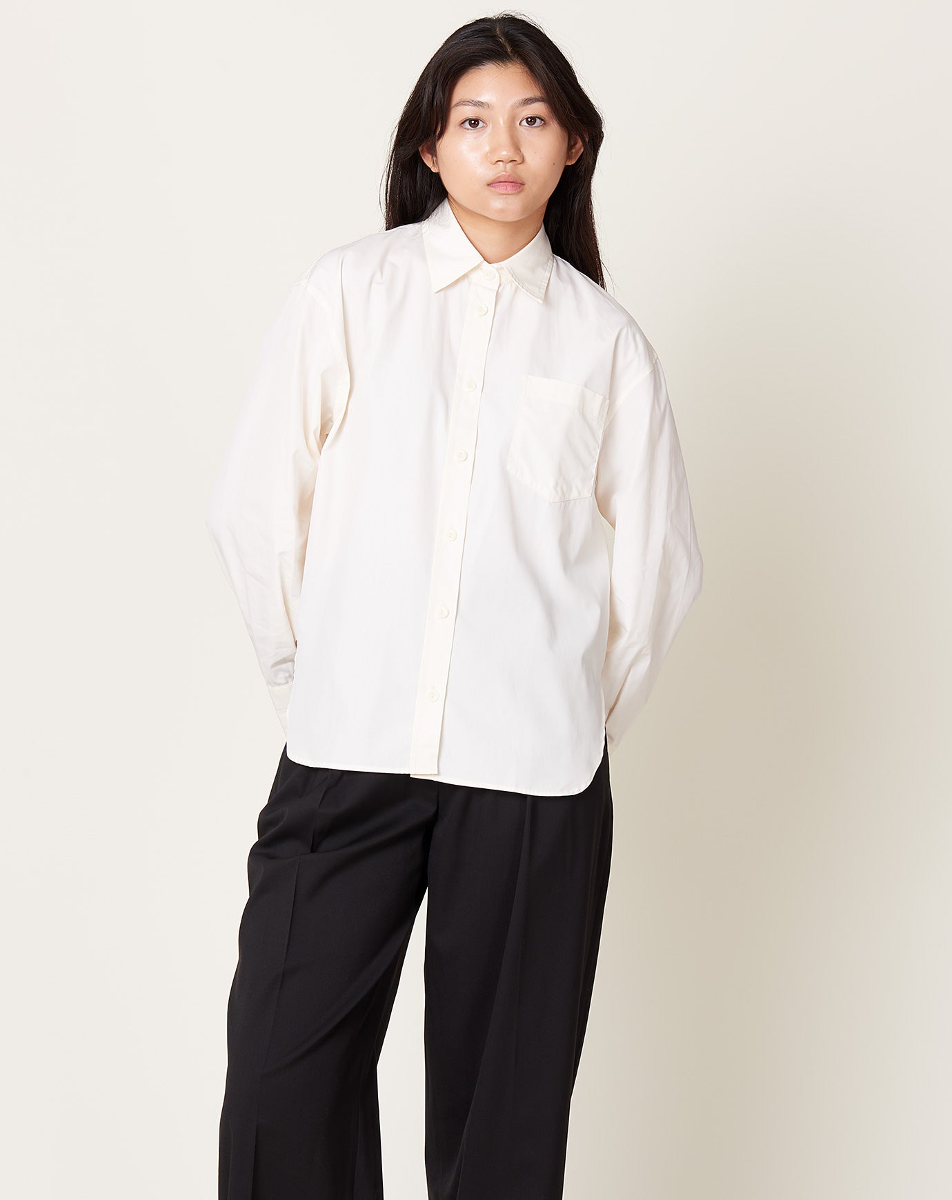 Maria McManus Oversized Shirt in Ivory