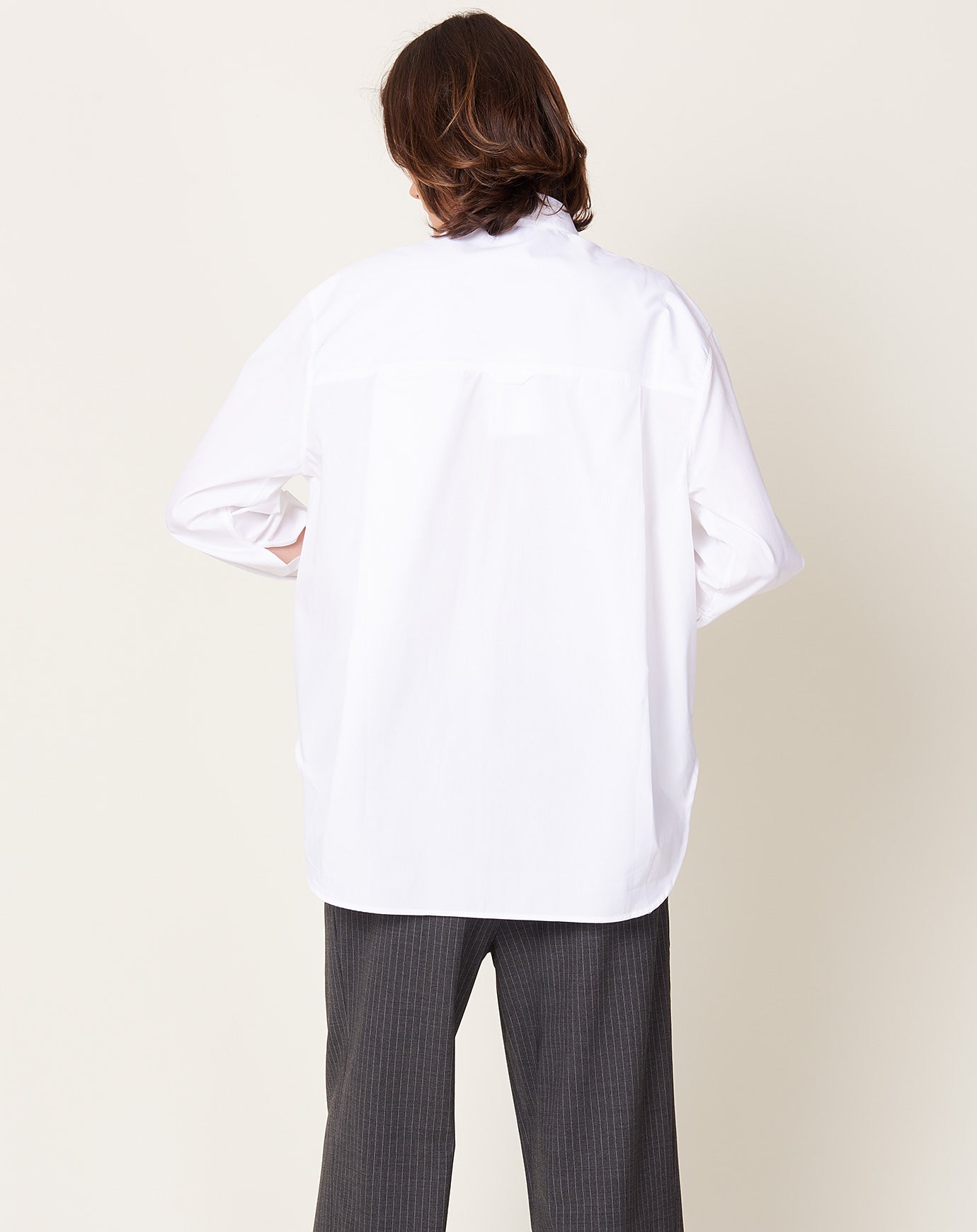 Maria McManus Oversized Tunic Shirt in White