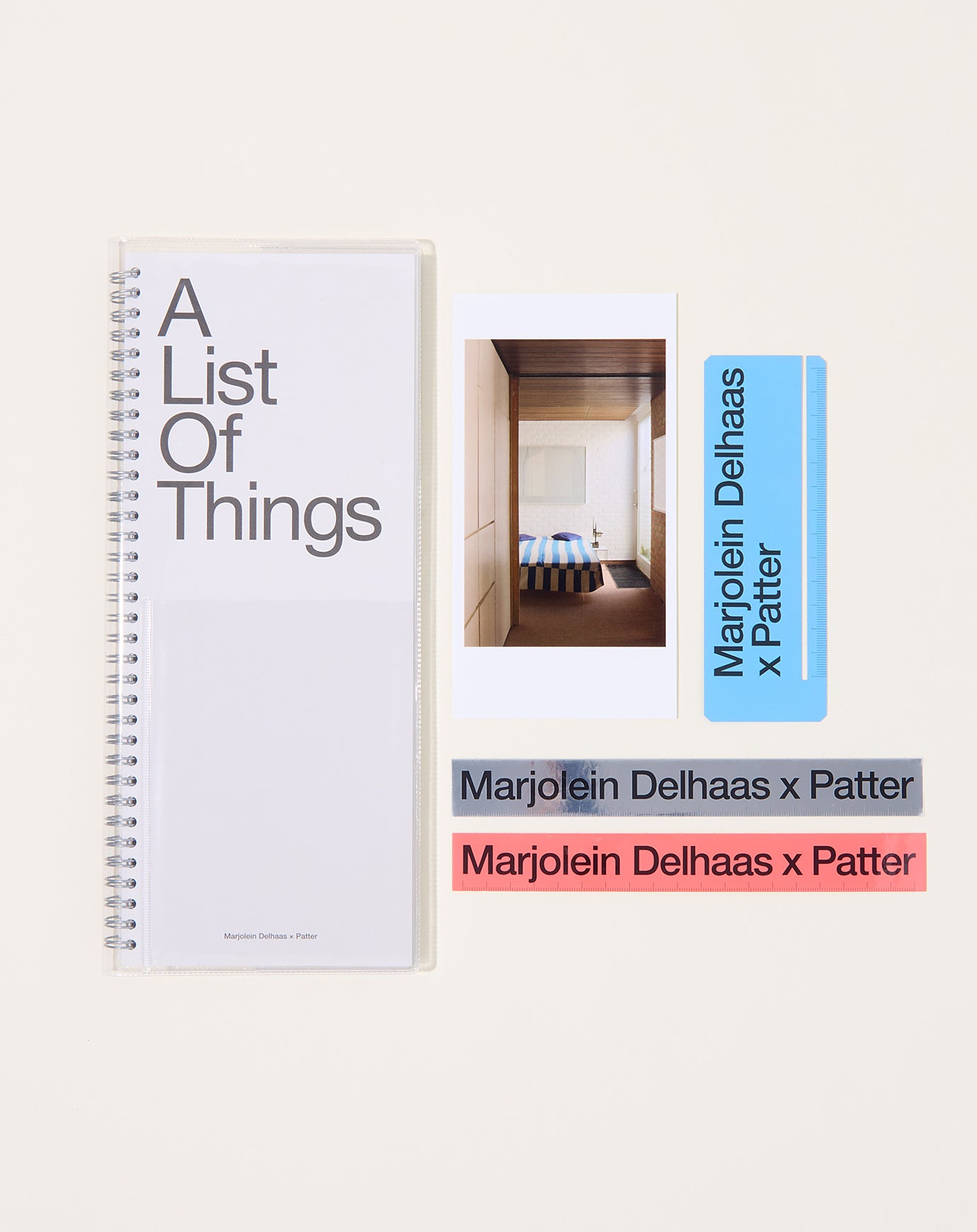 Marjolein Delhaas A List of Things – Marjolein Delhaas × Patter