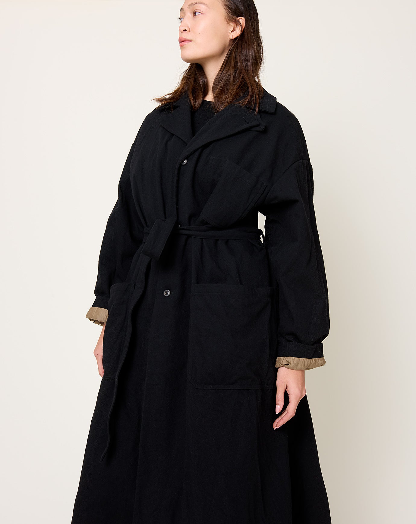 Mark S. Andrei Coat in Black