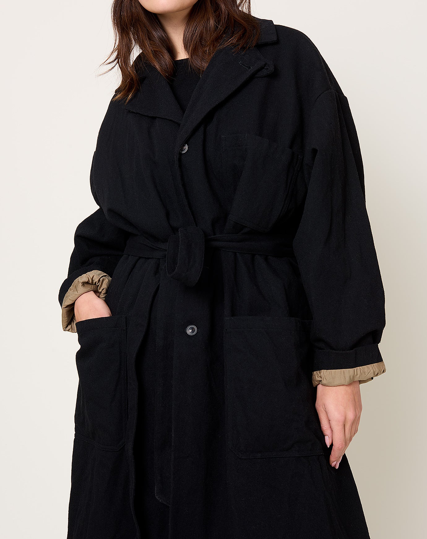 Mark S. Andrei Coat in Black