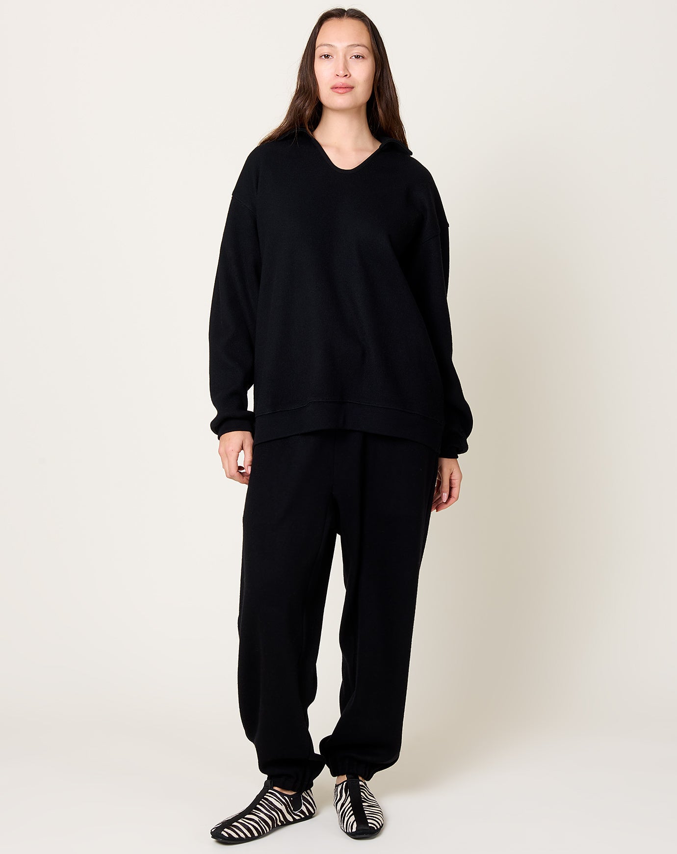 Mark S. Training Sweatshirt in Black